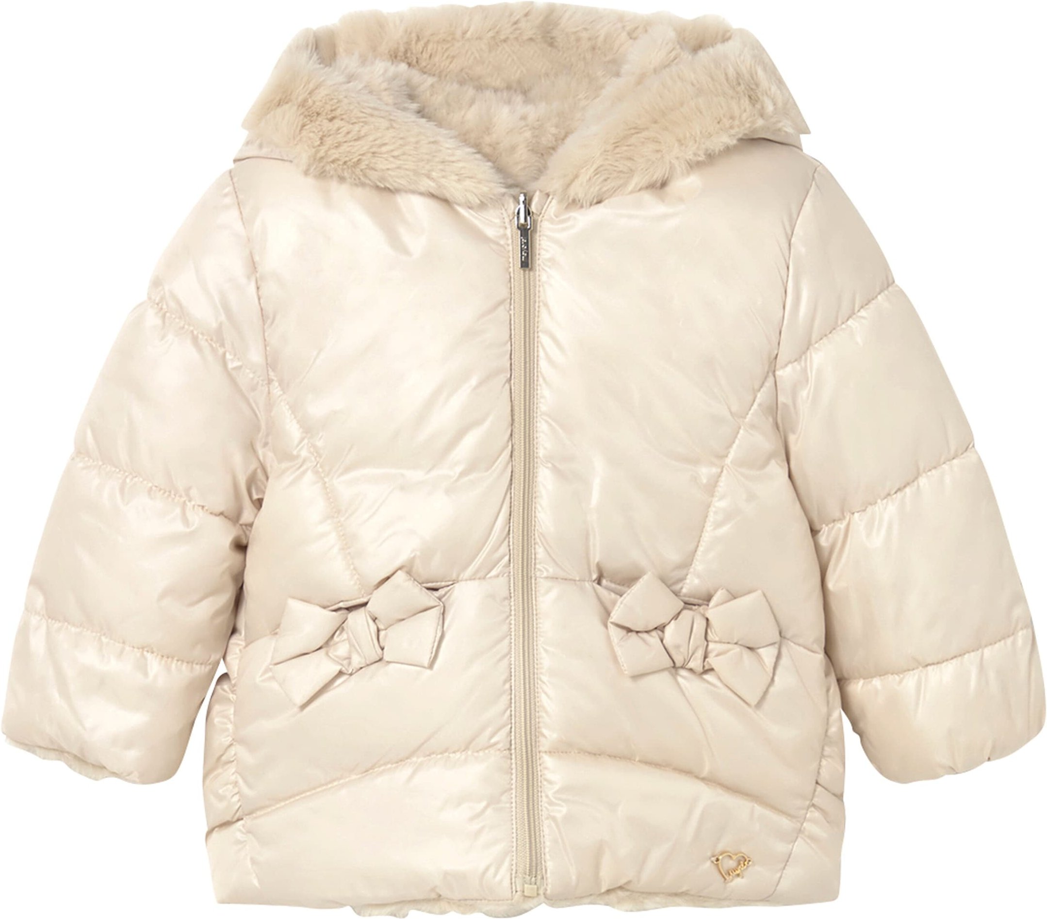 Mayoral Wende-Steppjacke mit Kapuze Plüsch