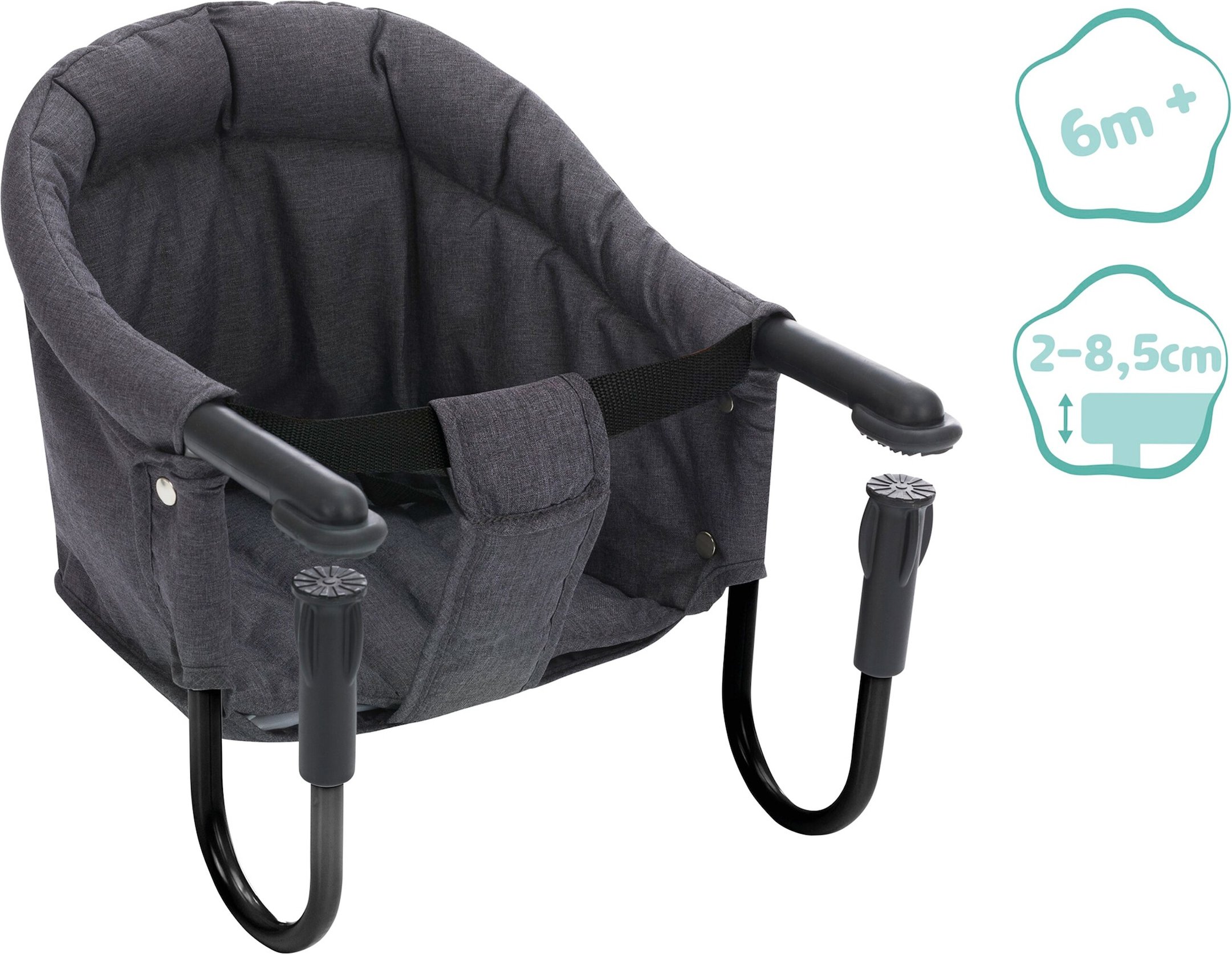 Babycab Tischsitz Flexi für Tischplatte Stärke 2-8,5 cm