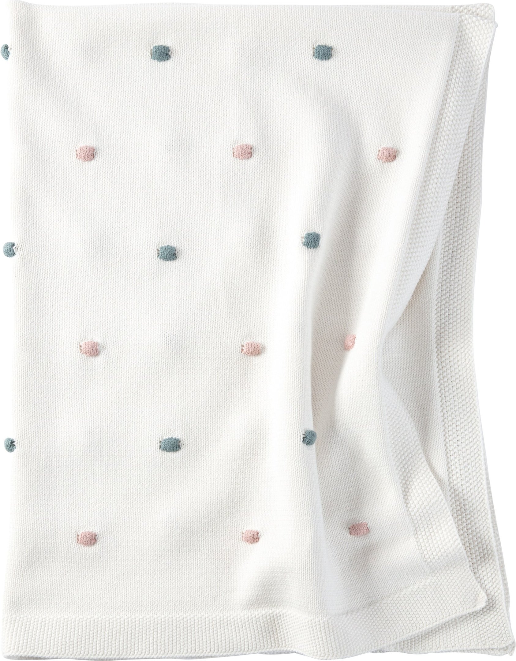 Bornino Home Babydecken-Set mit Greifling Elefant 80x100 cm