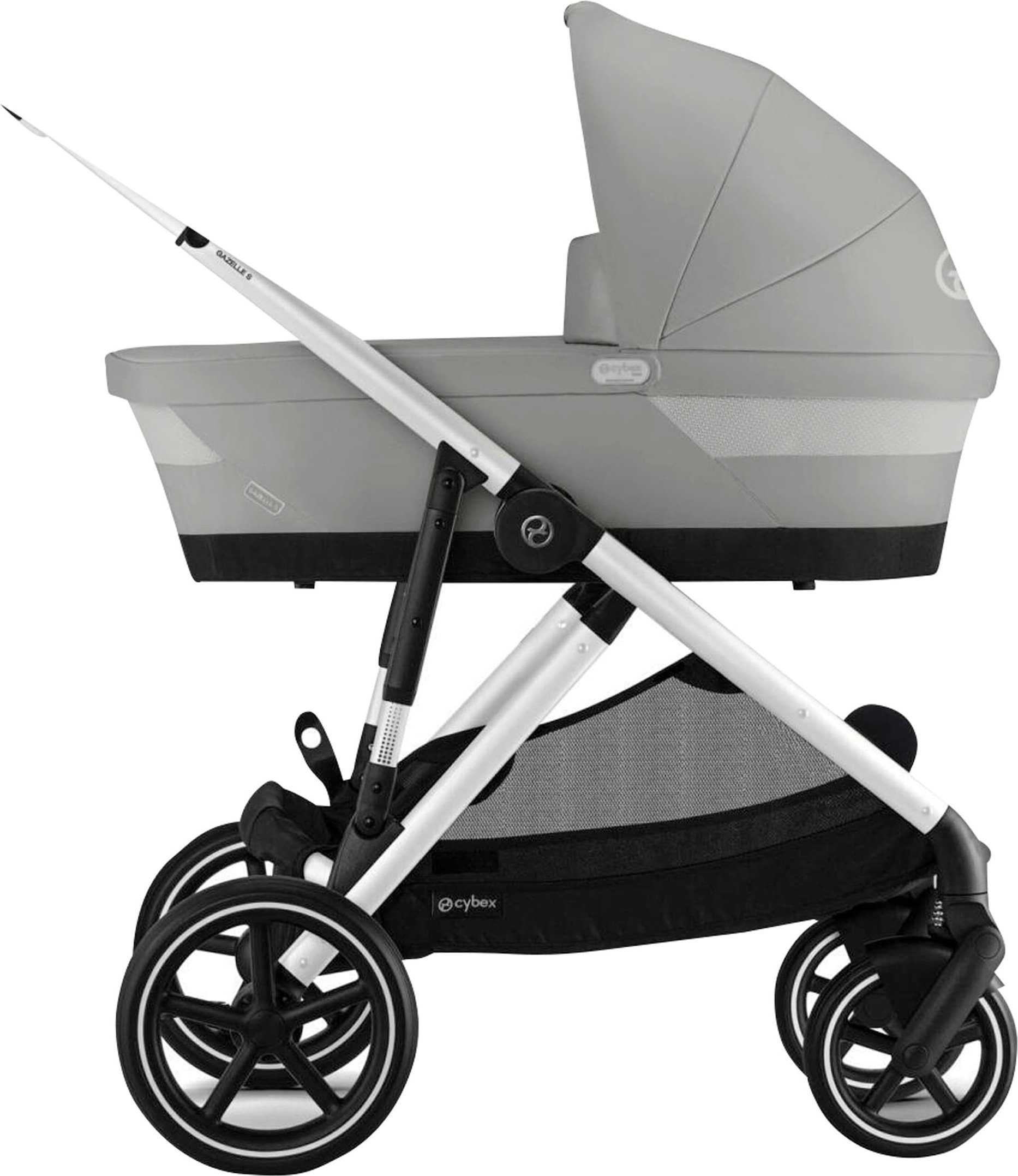 Cybex Gold Kombikinderwagen Balios S Lux Travel-Set inkl. Babyschale Cloud G und Isofix-Basis Base G