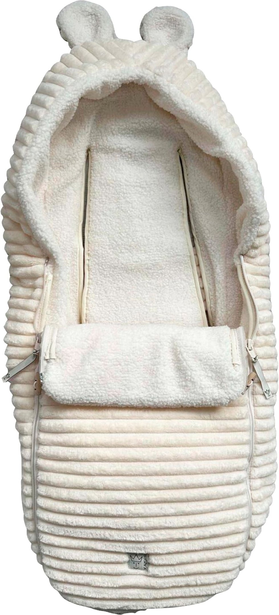 Kaiser Fußsack PLUSHY beige