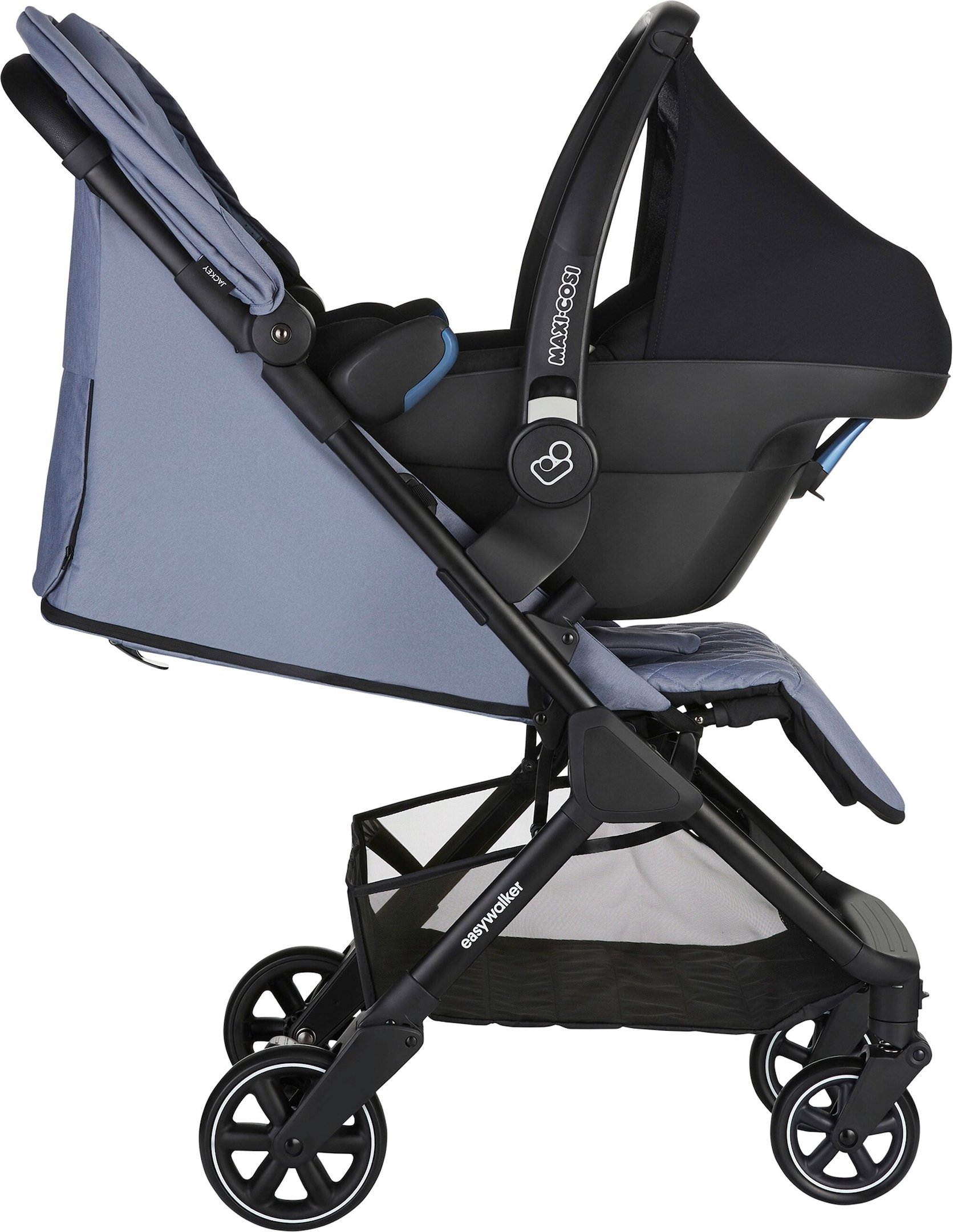 Easywalker Universal Babyschalen-Adapter für Easywalker Buggys schwarz