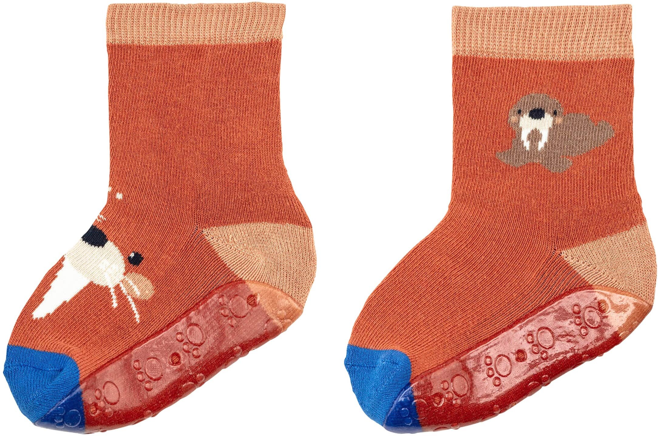 Sterntaler 2er-Pack ABS-Socken Fliesen Flitzer Air Walross