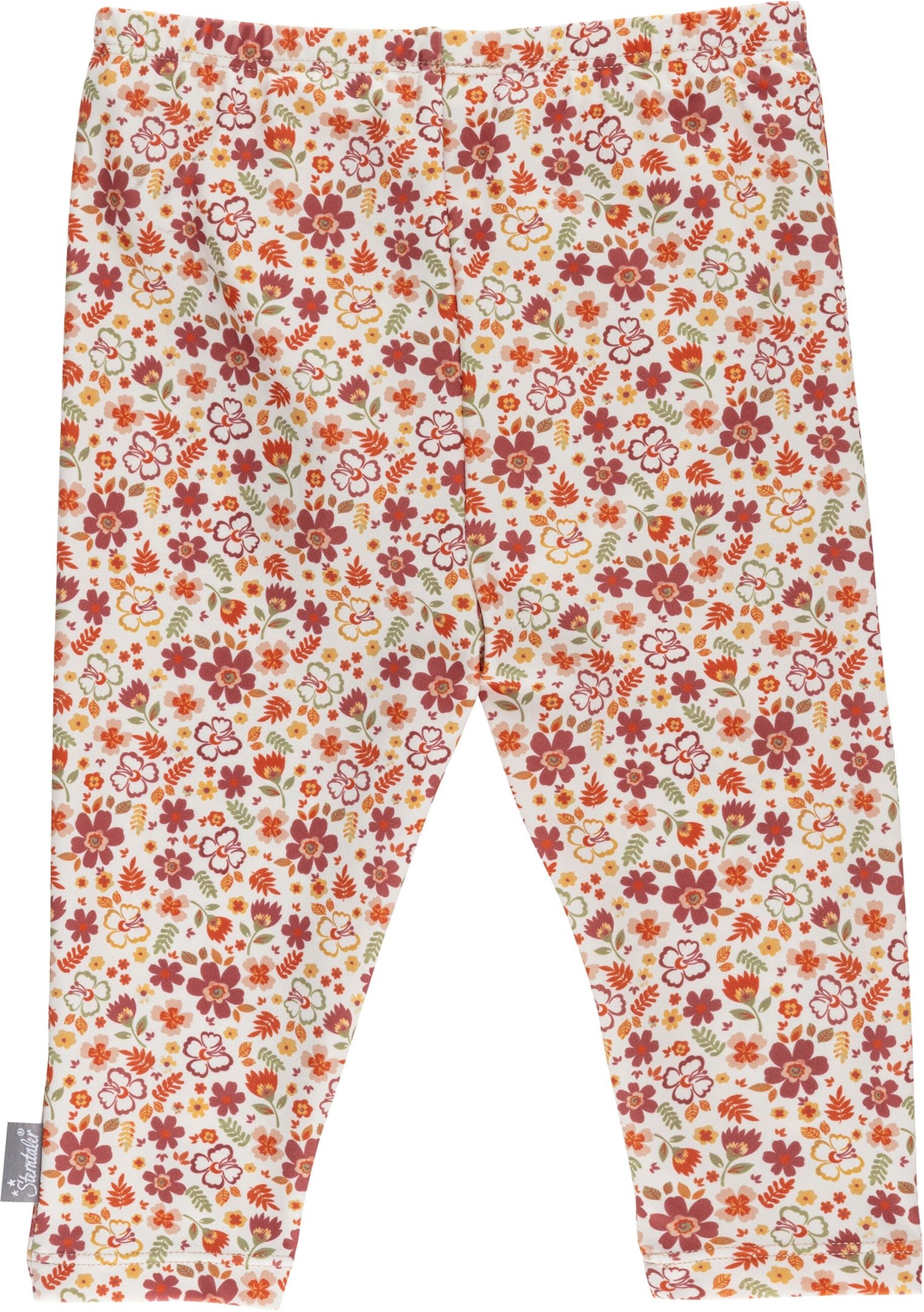 Sterntaler Capri-Schwimmleggings mit Windeleinsatz und UV-Schutz Blumen