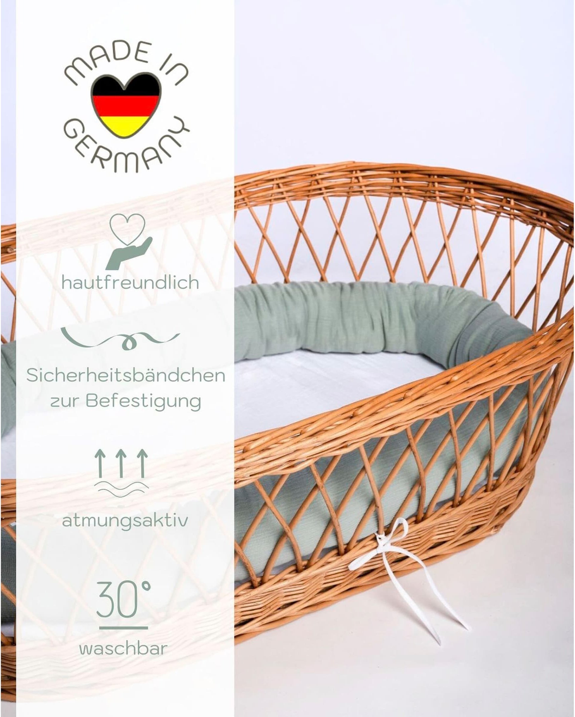 Thumbnail - Mionido Nestchenschlange Musselin 235 cm