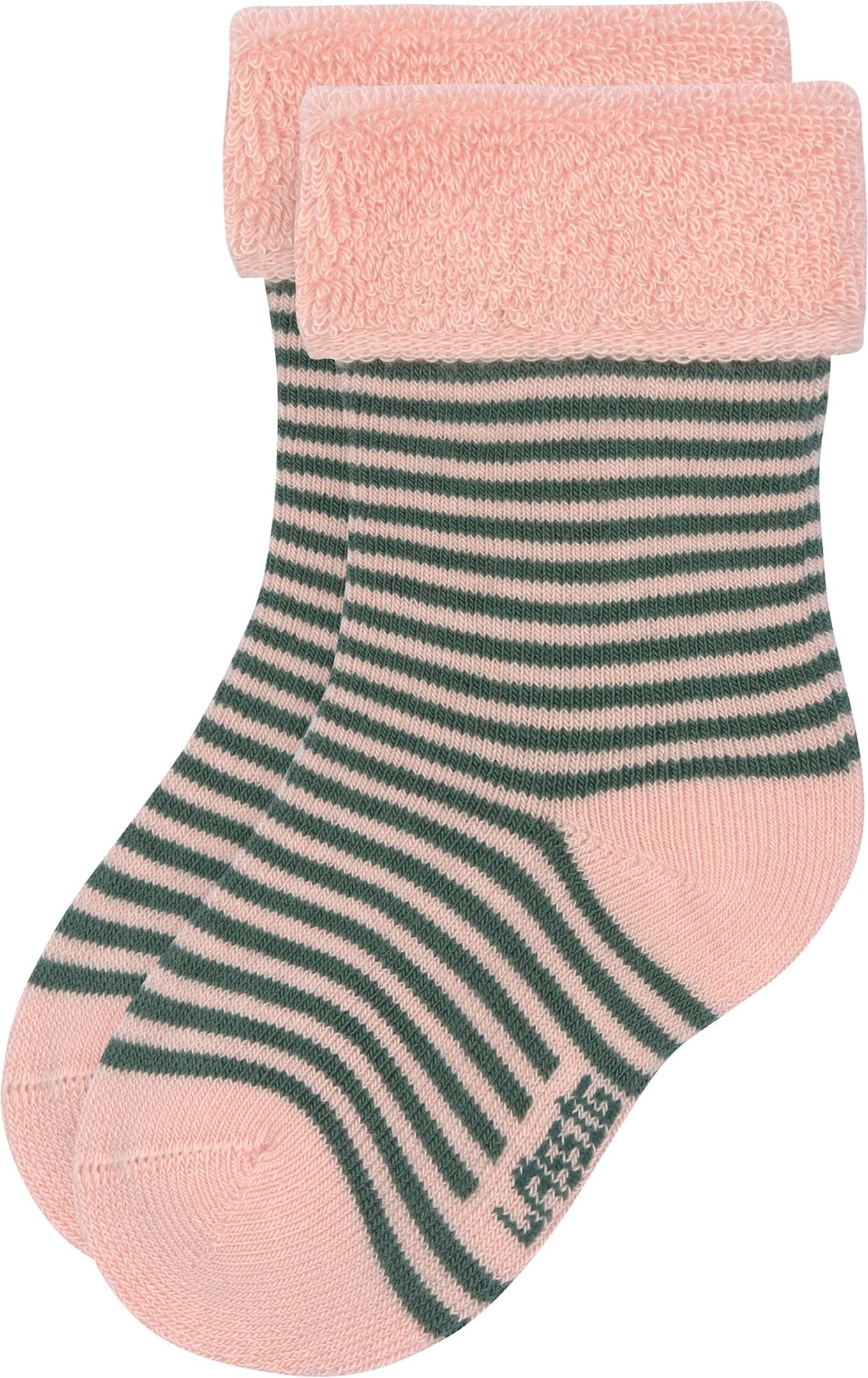 Thumbnail - Lässig 3er-Pack Erstlingssocken Ringel Kirschen Little Gang