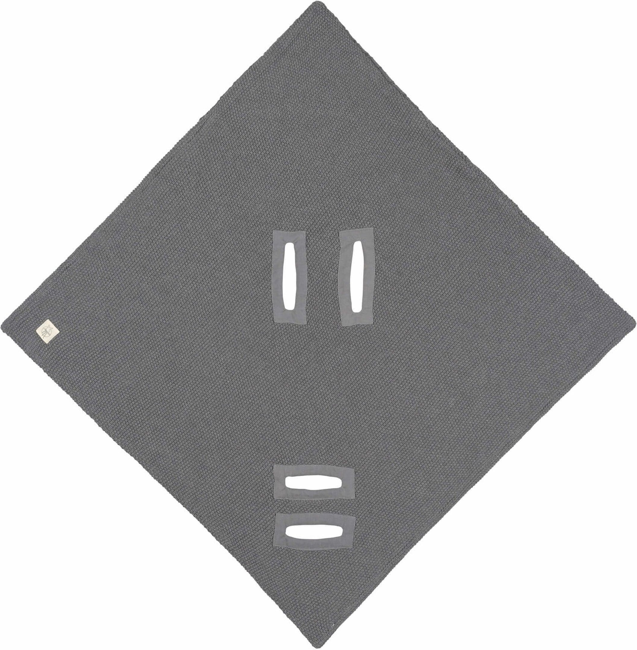 Lässig Einschlagdecke grau