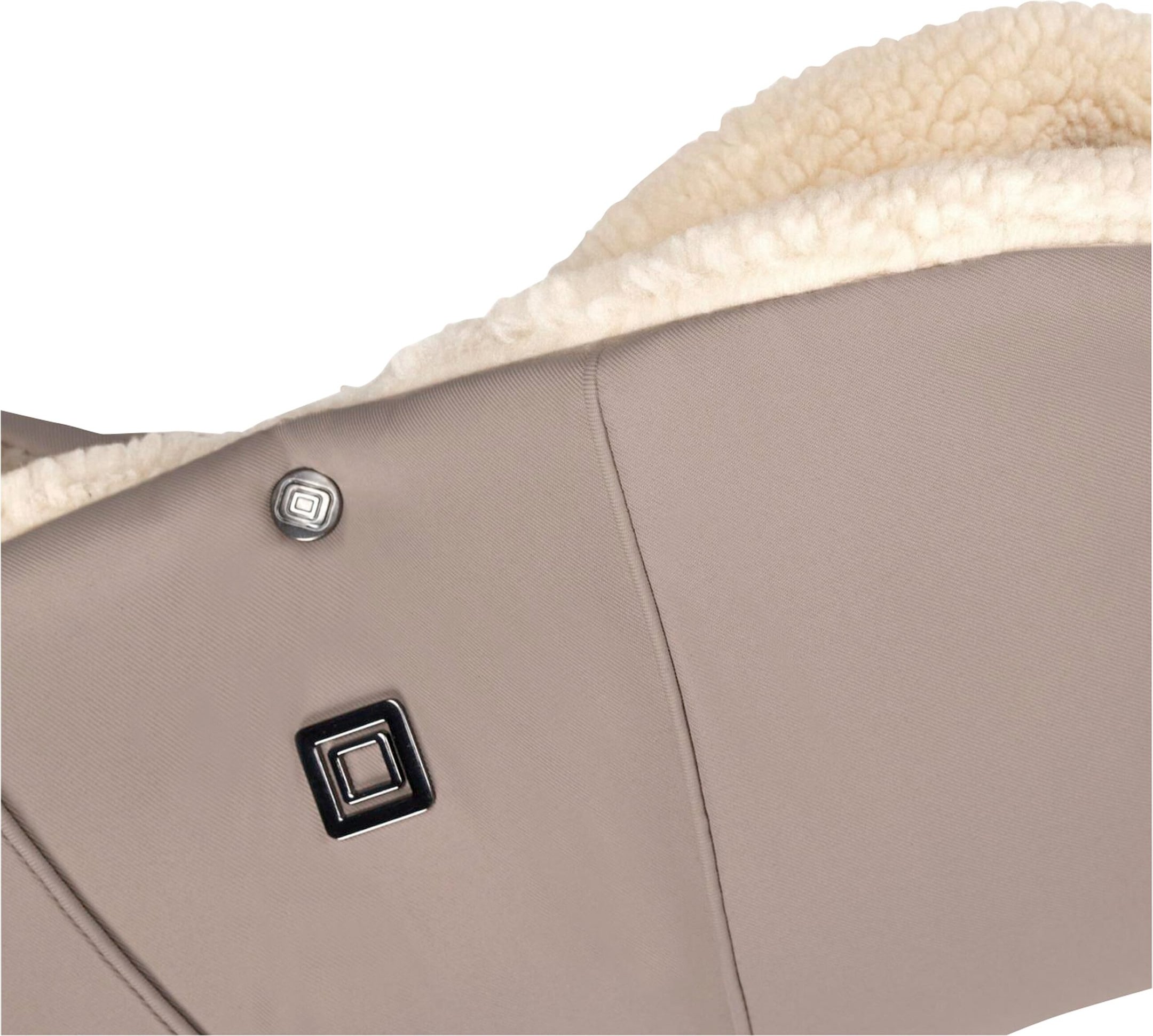 Moon Handwärmer beige