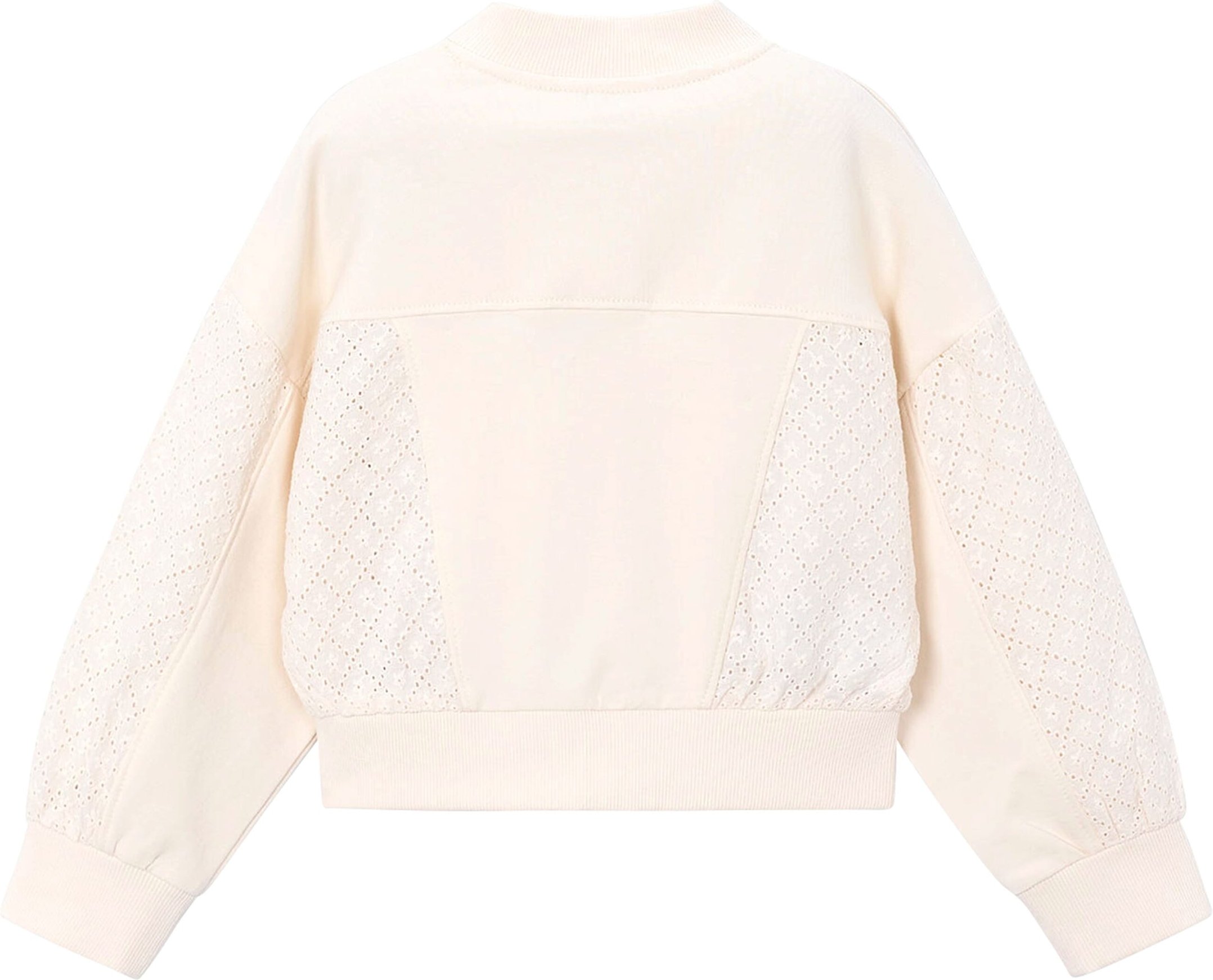 Mayoral Sweatjacke mit Lochstickerei