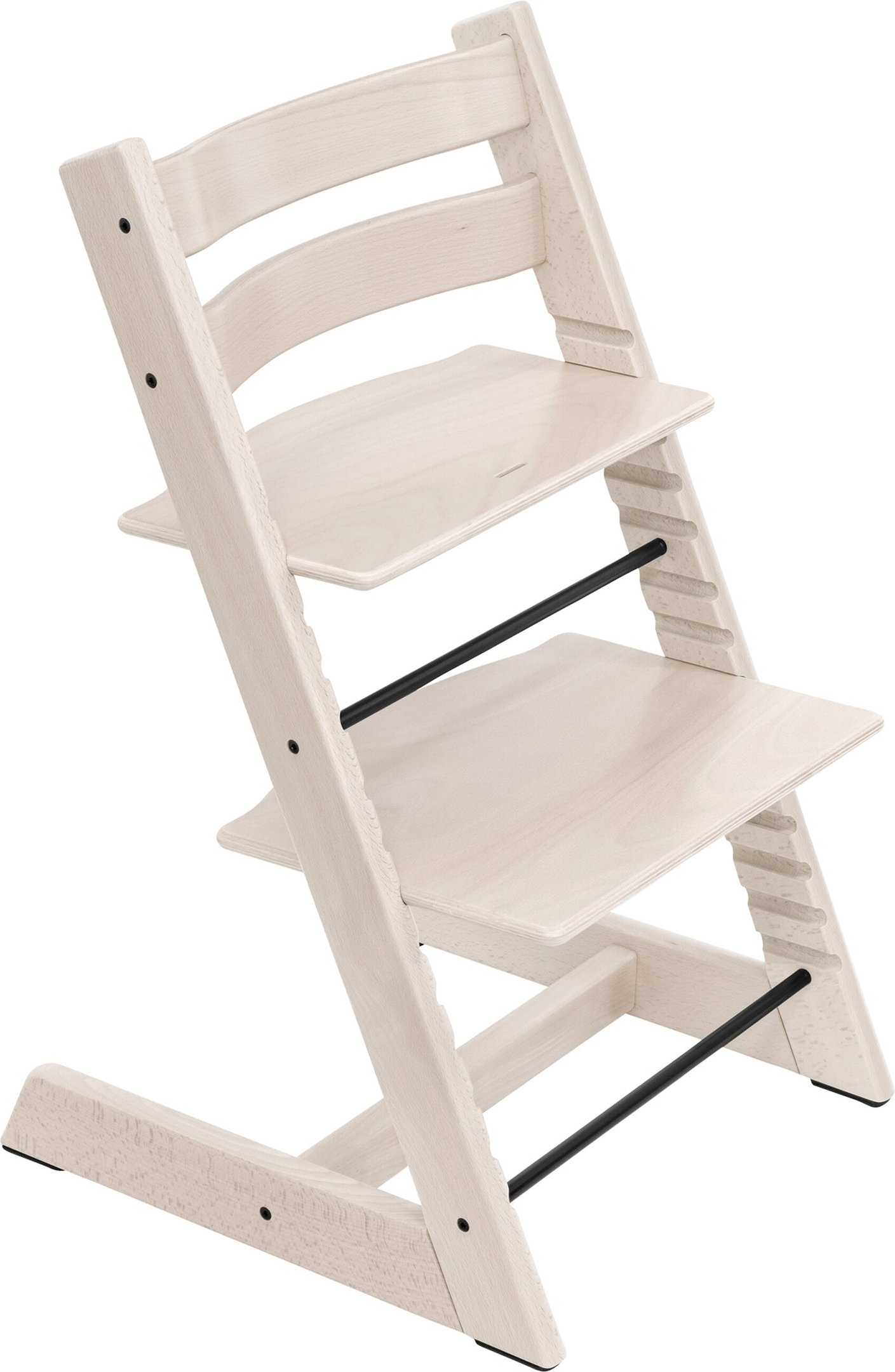 Stokke® Tripp Trapp® Bundle Hochstuhl Tripp Trapp inkl. Yoyo3 Gestell schwarz & Textilset 6+ taupe