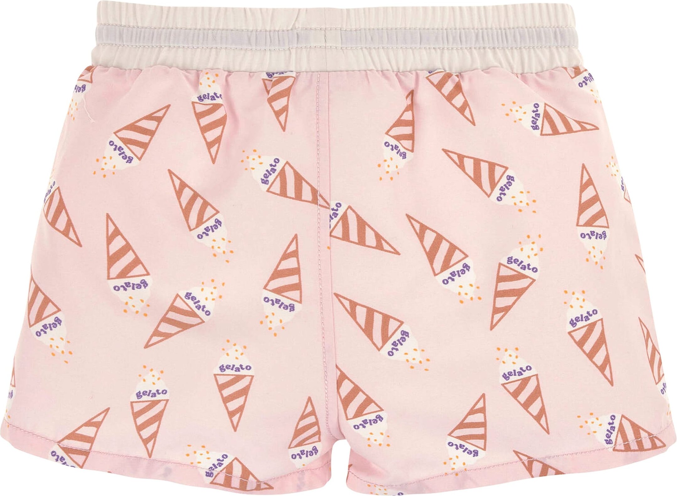 Lässig Badeshorts mit Windeleinsatz Eis