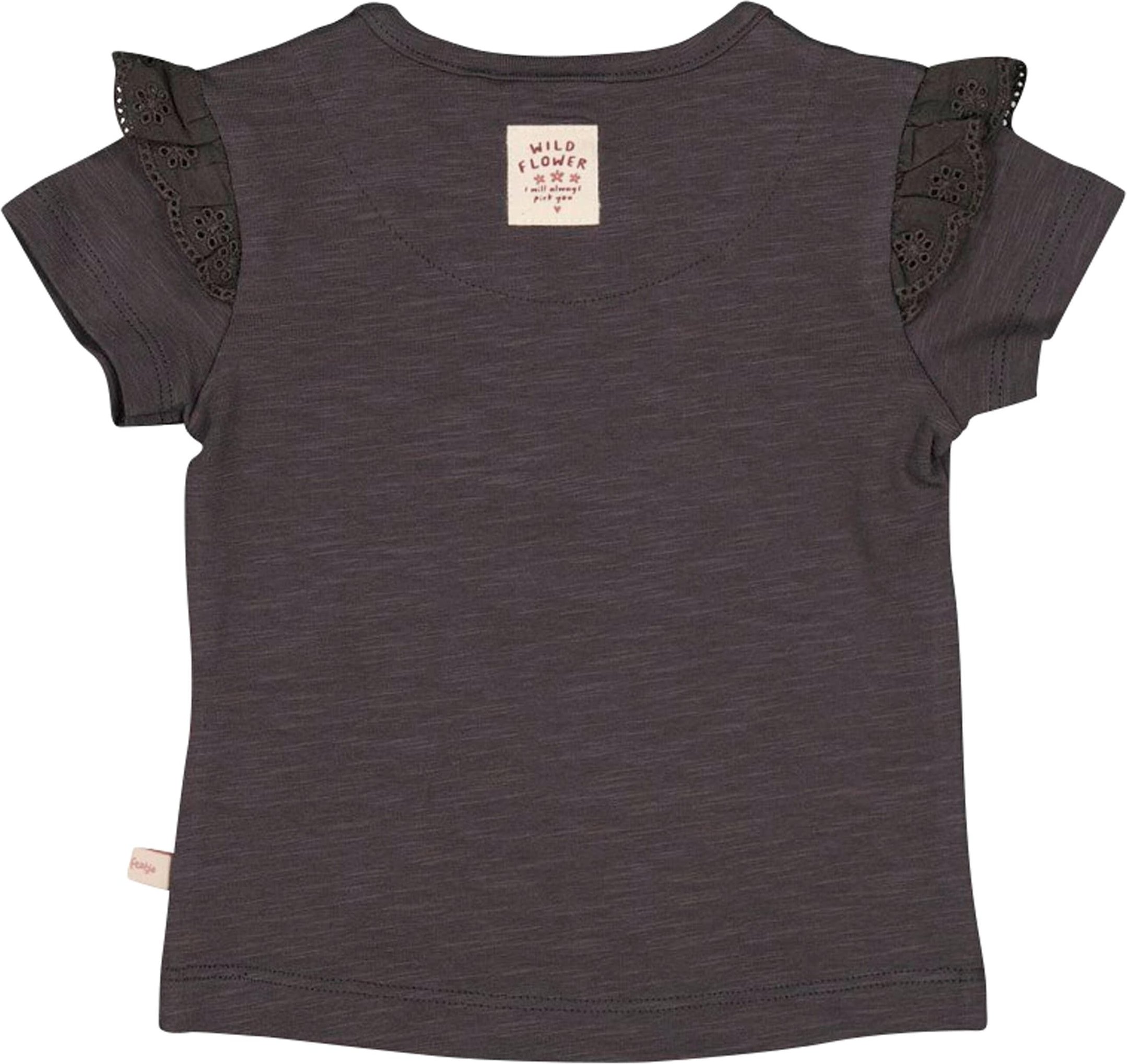 Feetje T-Shirt Flowers Stick-Rüsche