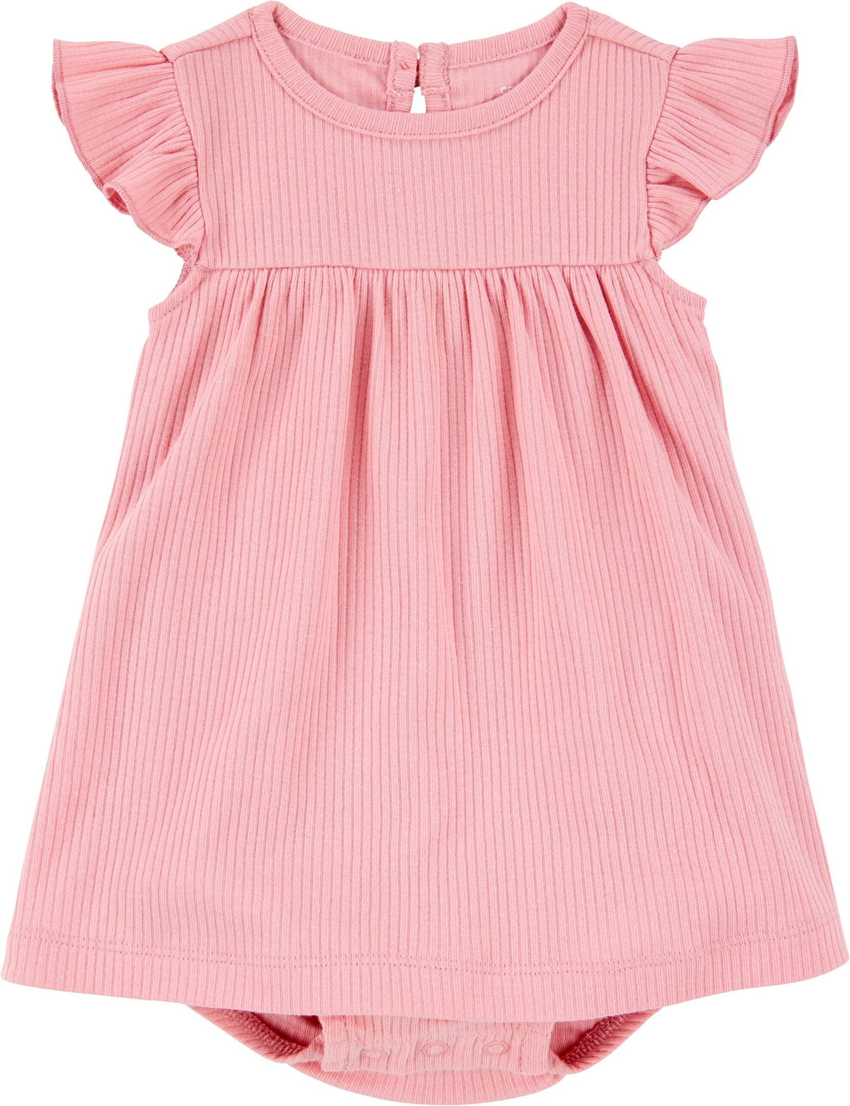 Carter's 2-tlg. Set Bodykleid kurzarm und Jacke Rippqualität