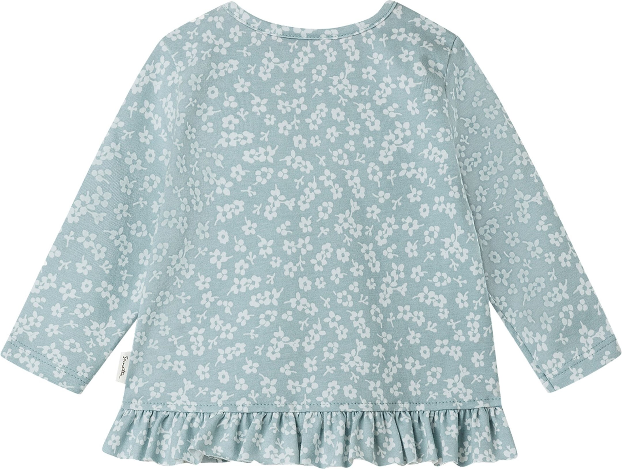 Sanetta Pure Pure Shirt langarm Blumen Volant