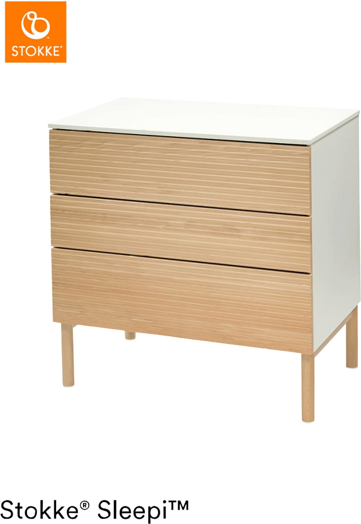 Thumbnail - Stokke® Sleepi™ Bundle Kommode inkl. Wickelaufsatz Changer