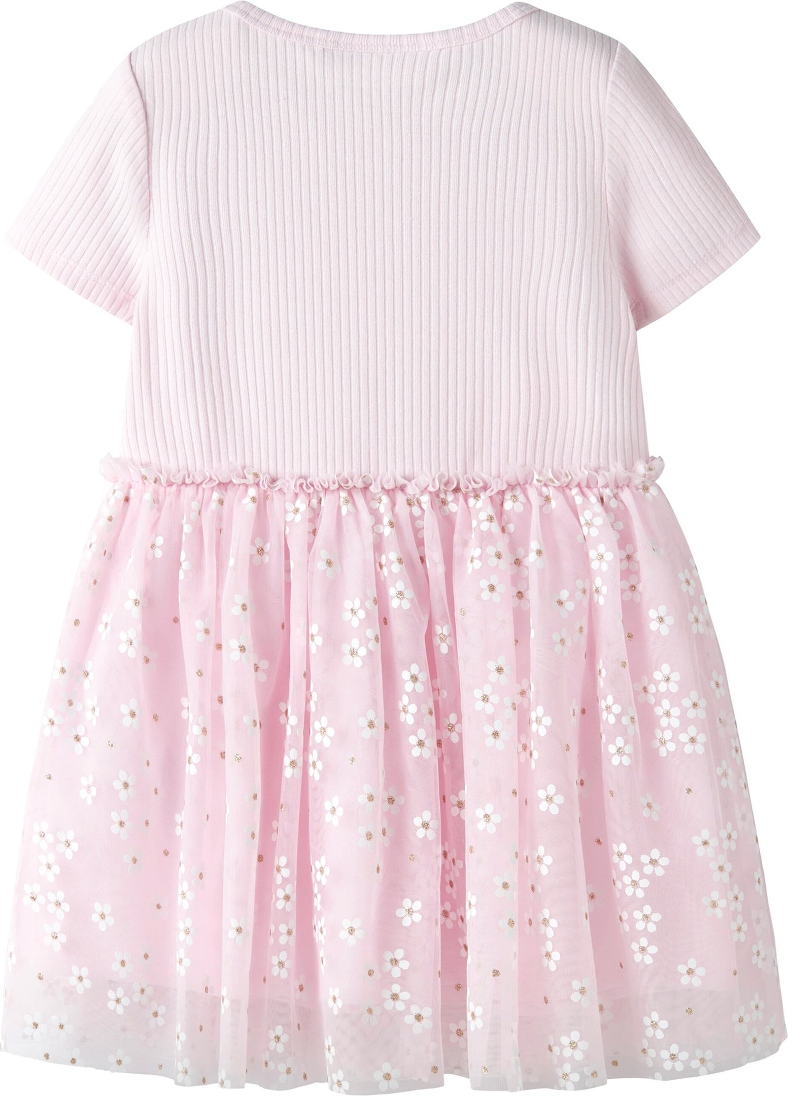 Name It Kleid kurzarm mit Tüllrock Blumen