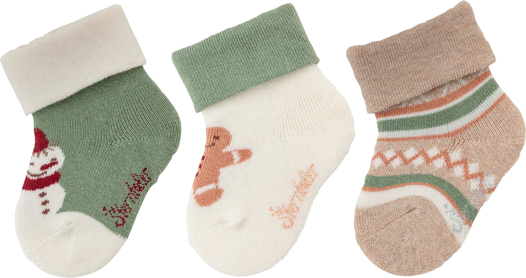 Sterntaler 3er-Pack Socken Weihnachten