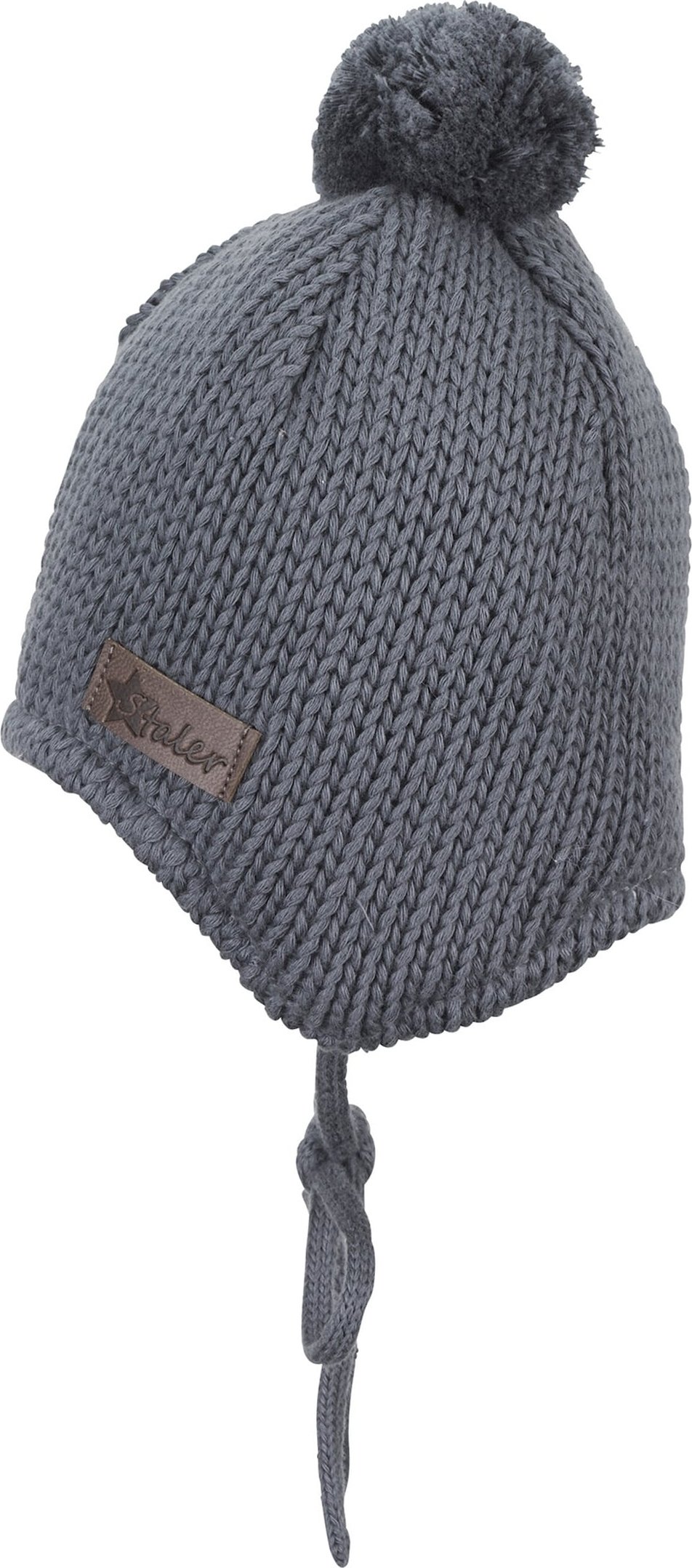 Sterntaler Winter-Strickmütze Bommel