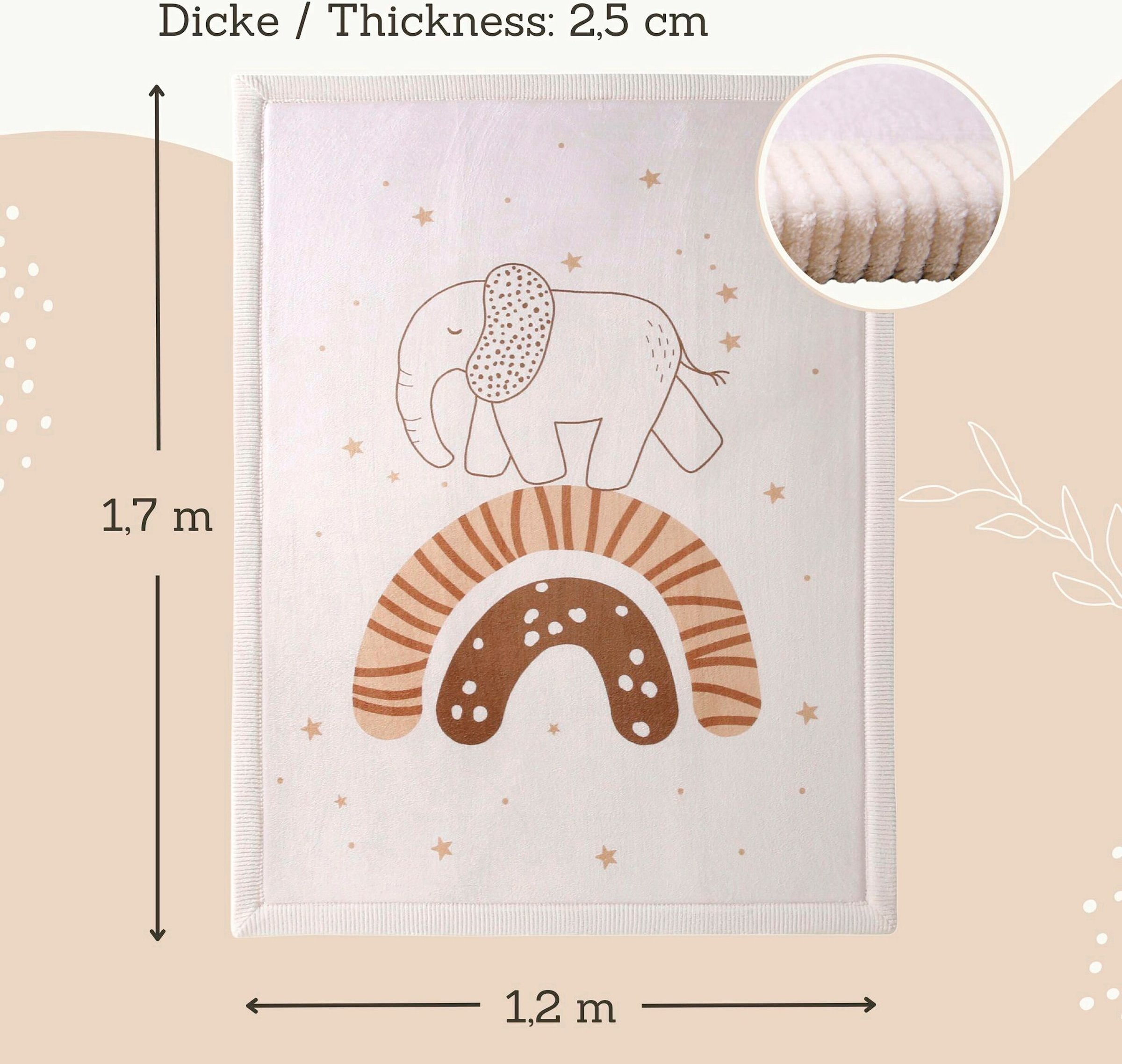 Thumbnail - Hakuna Matte Kinderteppich mit Memory-Schaum 120x170