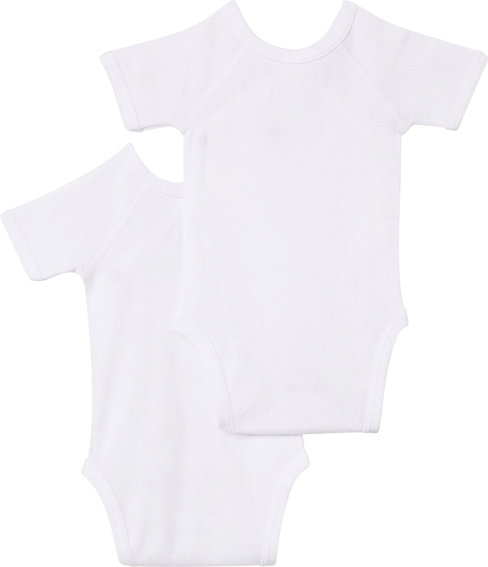 Petit Bateau 2er-Pack Wickelbodys kurzarm