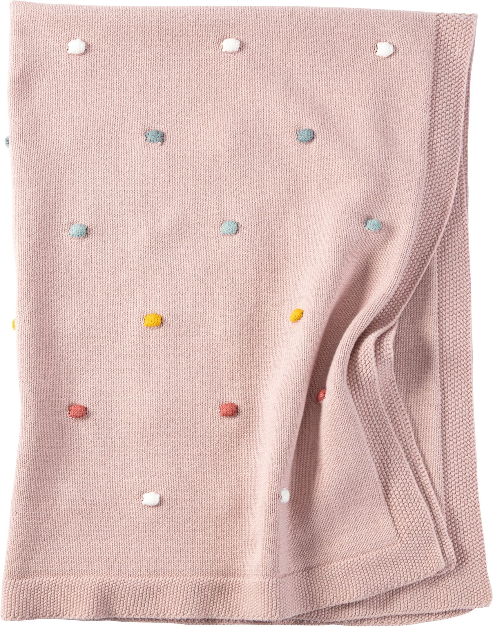 Bornino Home Babydecken-Set mit Greifling Elefant 80x100 cm