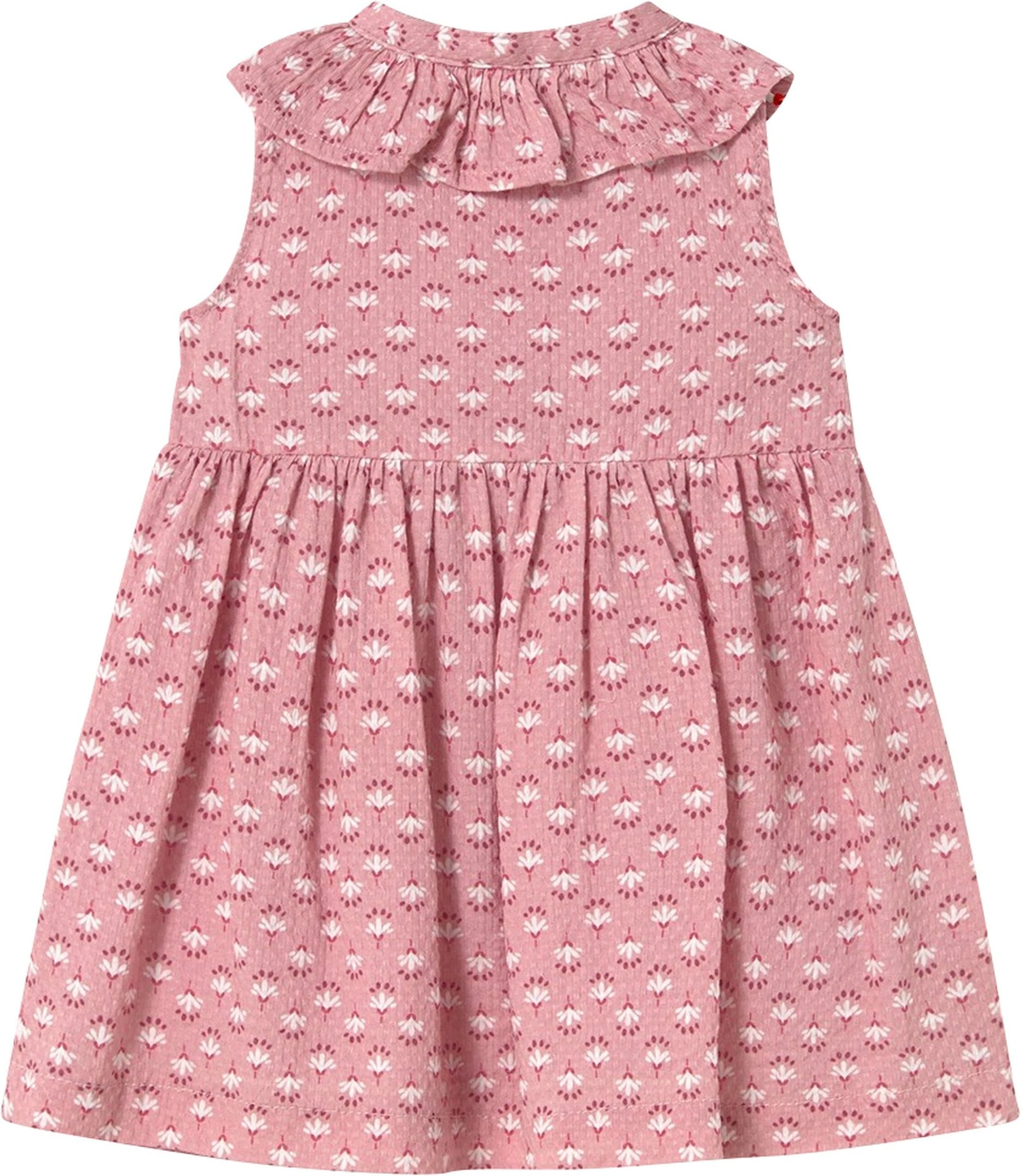 Mayoral Kleid ohne Arm Kragen Blumen