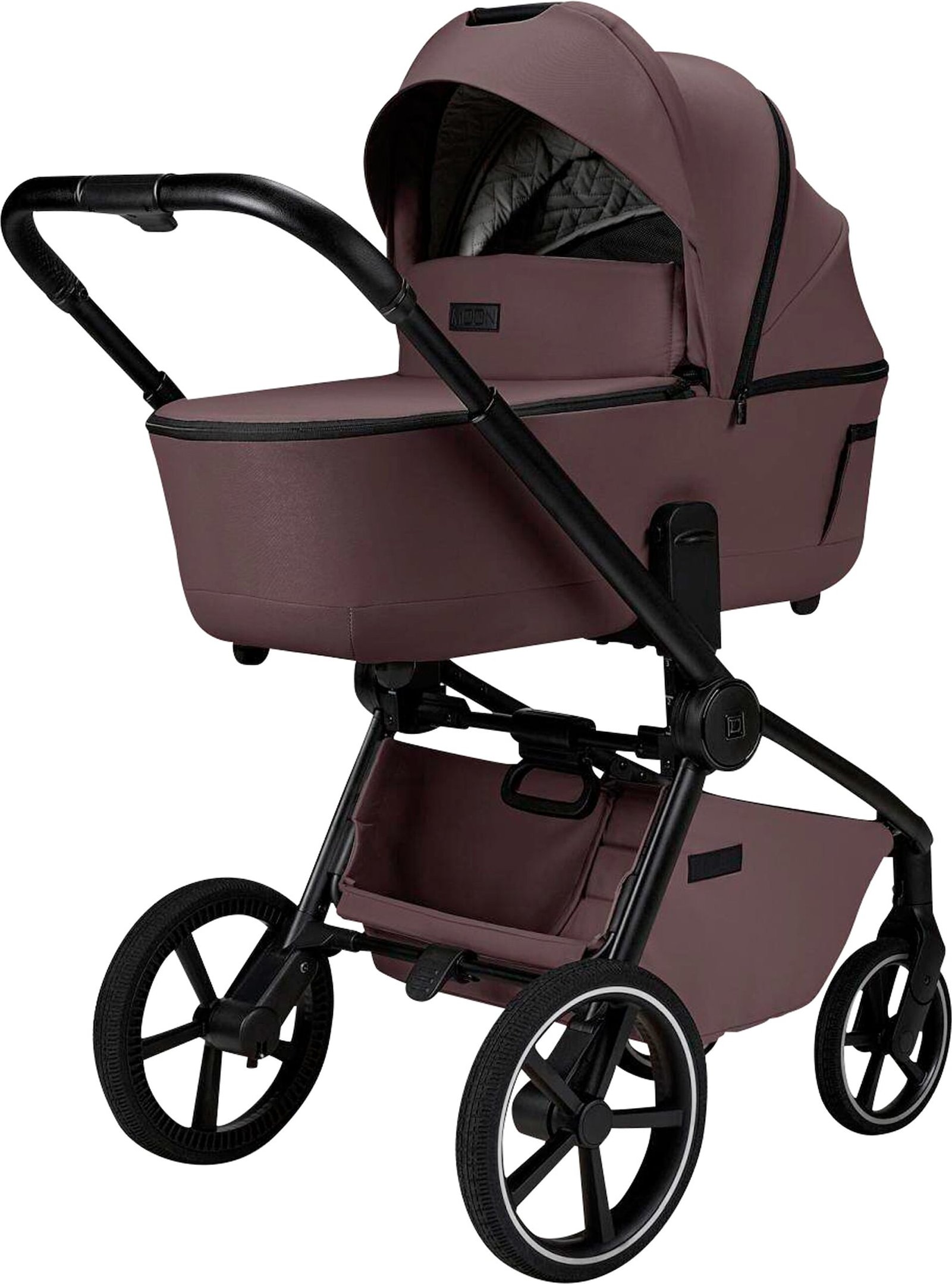 Moon Kombikinderwagen Resea 2.0 (2026) Trio-Set inkl. Babyschale Cosmo 2.0 braun