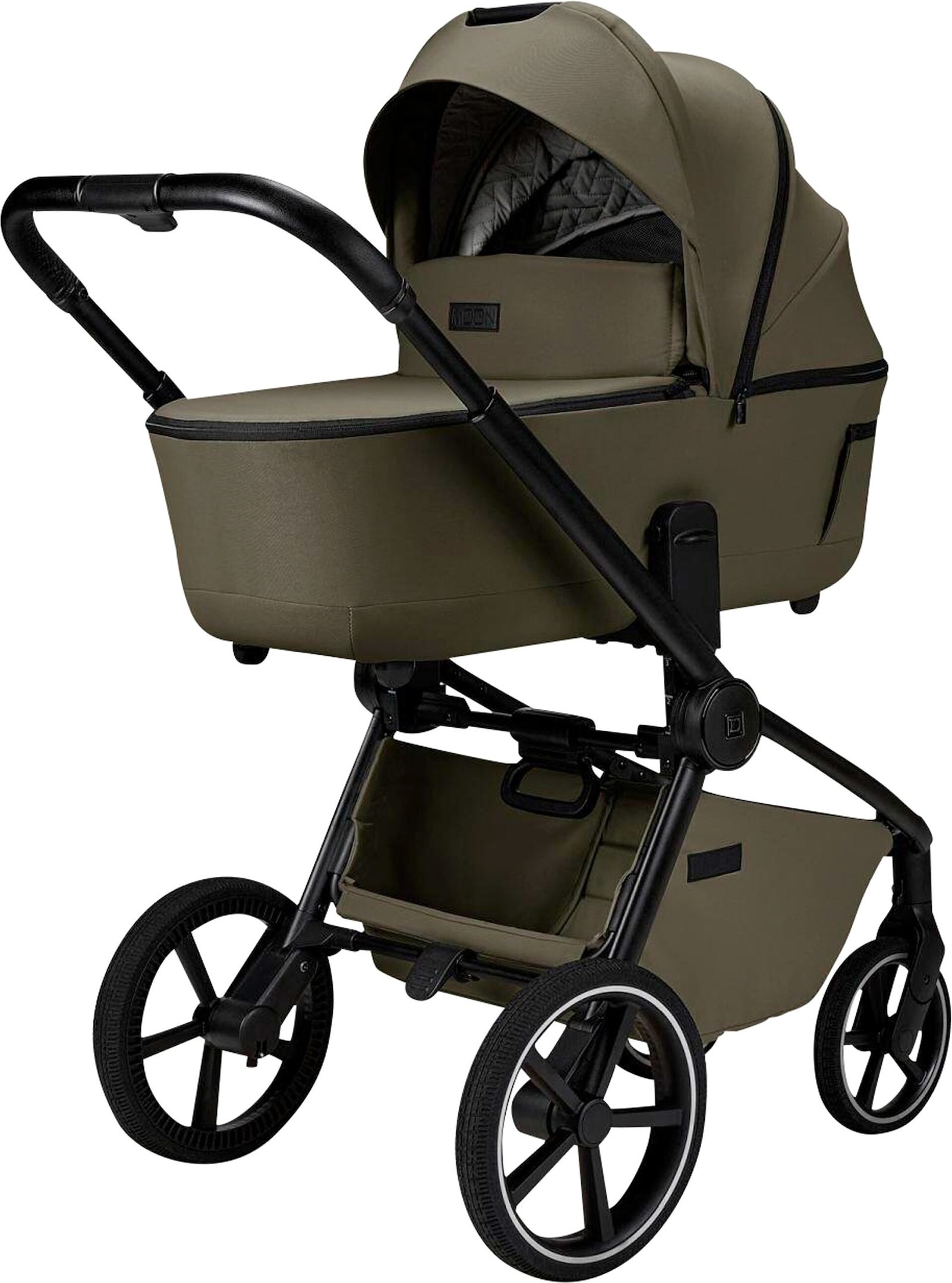 Moon Kombikinderwagen Resea 2.0 (2026) Trio-Set inkl. Babyschale Cosmo 2.0 gruen