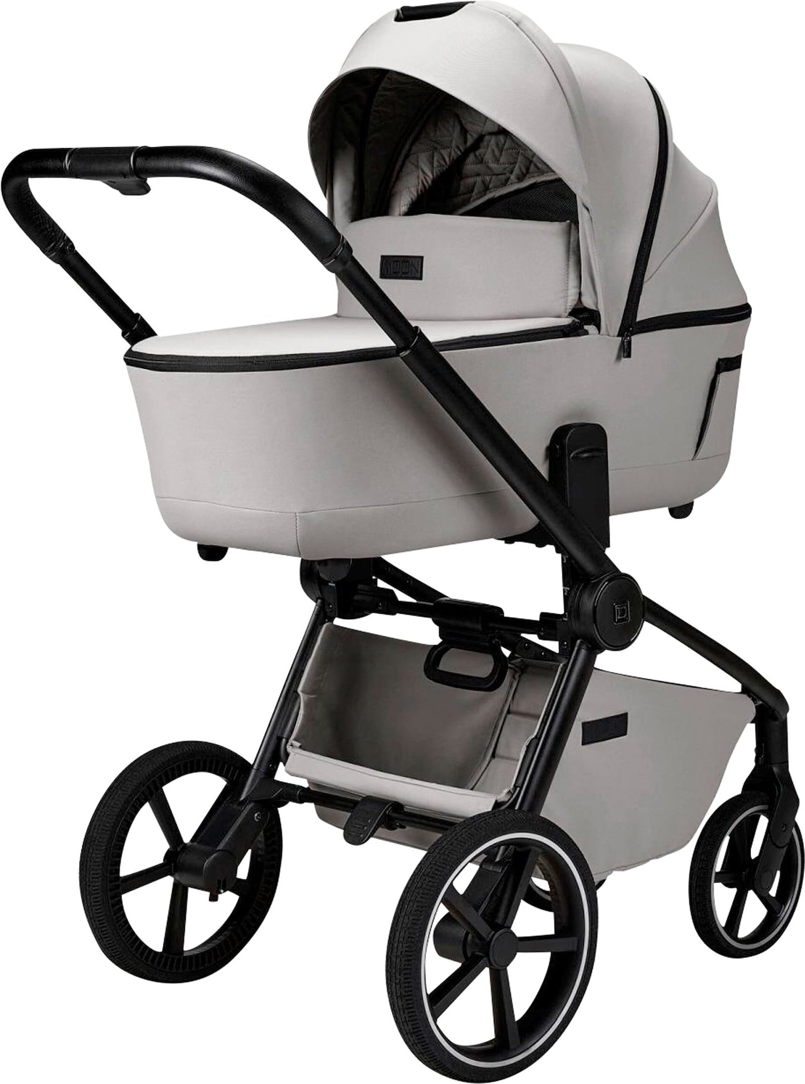 Moon Kombikinderwagen Resea 2.0 (2026) Trio-Set inkl. Babyschale Cosmo 2.0 grau