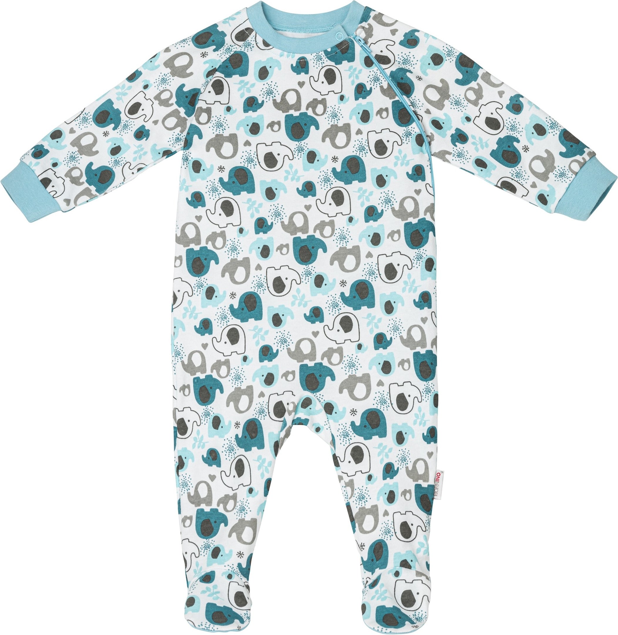 Bornino Lieblinge 2er-Pack Schlafoveralls Elefant