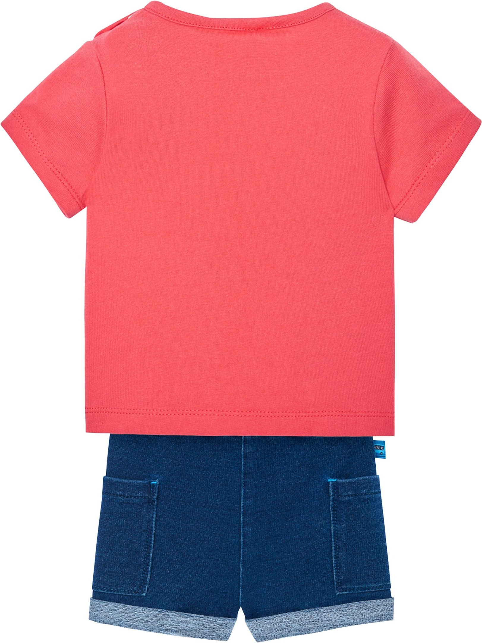 Boboli 2-tlg. Set T-Shirt und Jeans-Shorts Heißluftballons