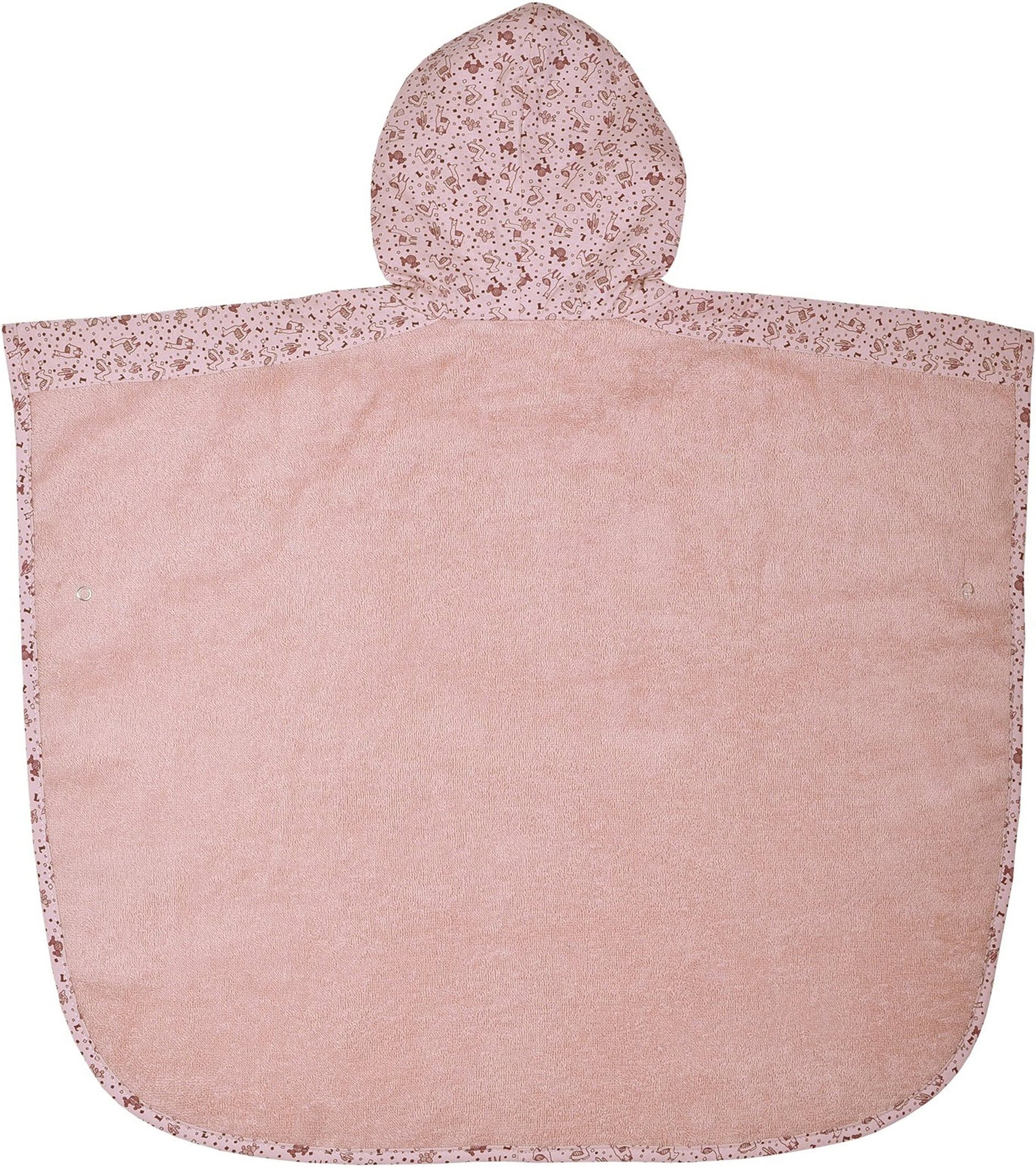 Wörner Badeponcho rosa