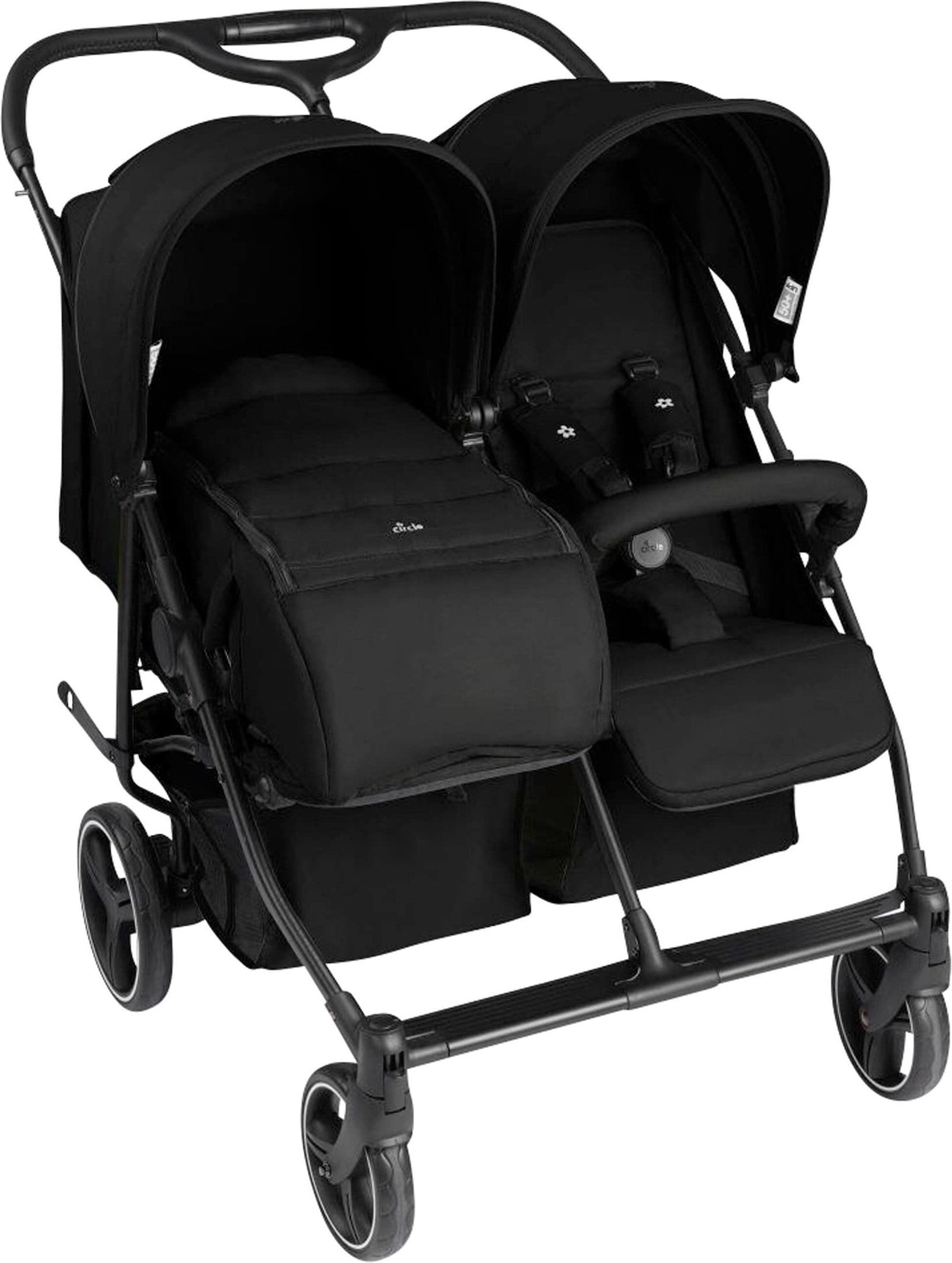 Circle Kinderwagen Geschwisterwagen D Two schwarz
