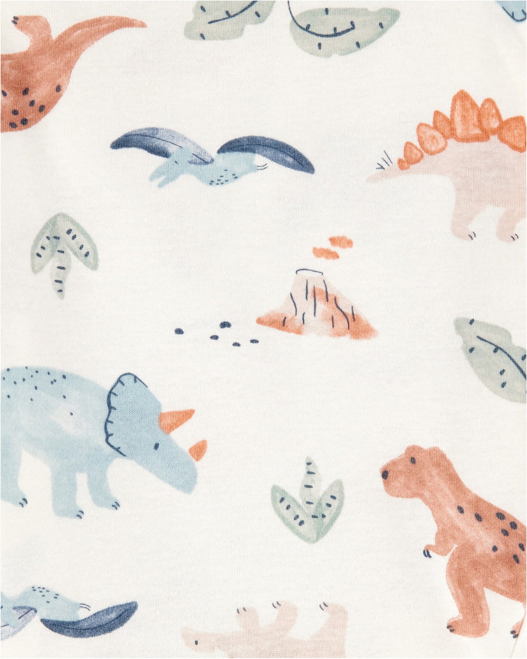 Carter's 4er-Pack Bodys langarm Dinos