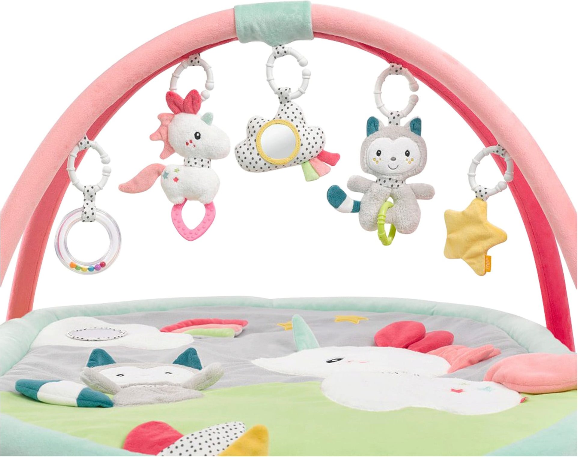 Fehn Spielbogen mit 3-D-Activity-Decke Aiko & Yuki