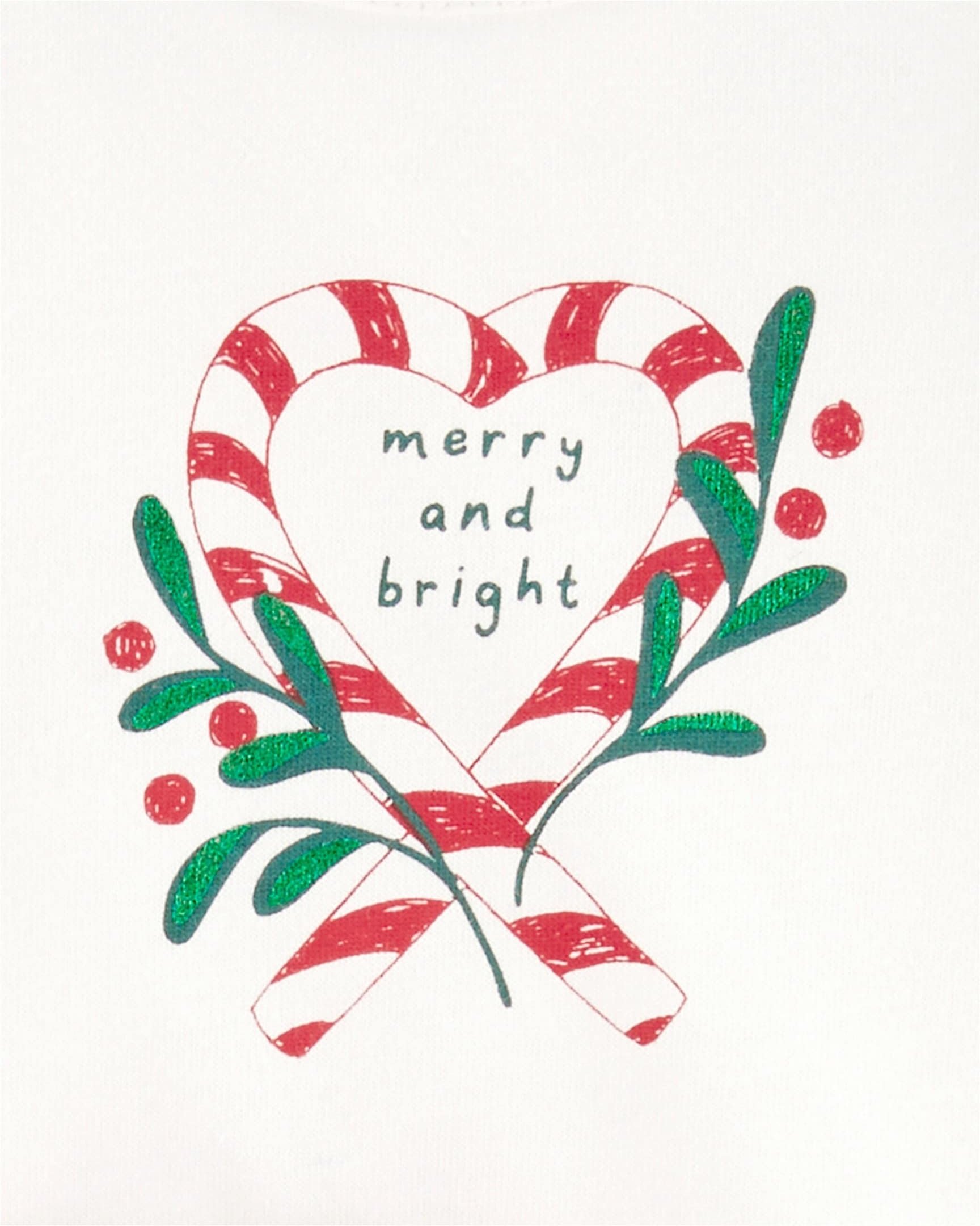 Carter's 2-tlg. Set Body langarm und Leggings mit Tüllrock Weihnachten