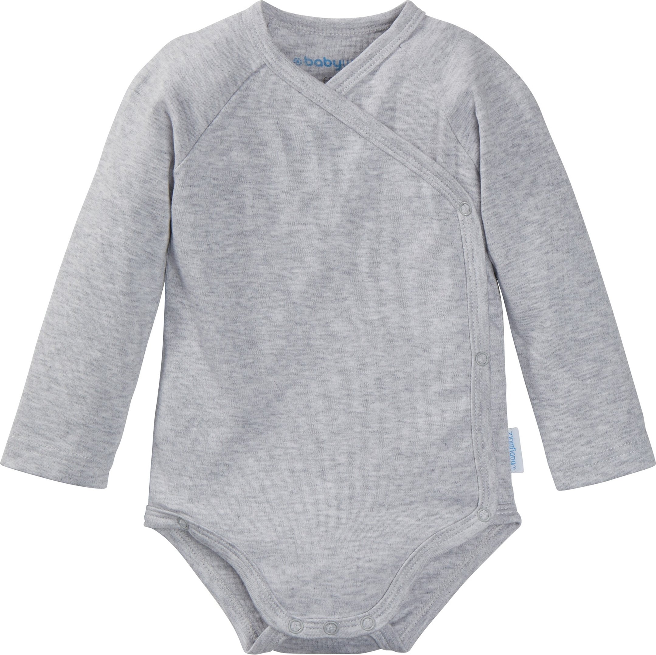Baby-Walz Basics 2er-Pack Wickelbodys langarm