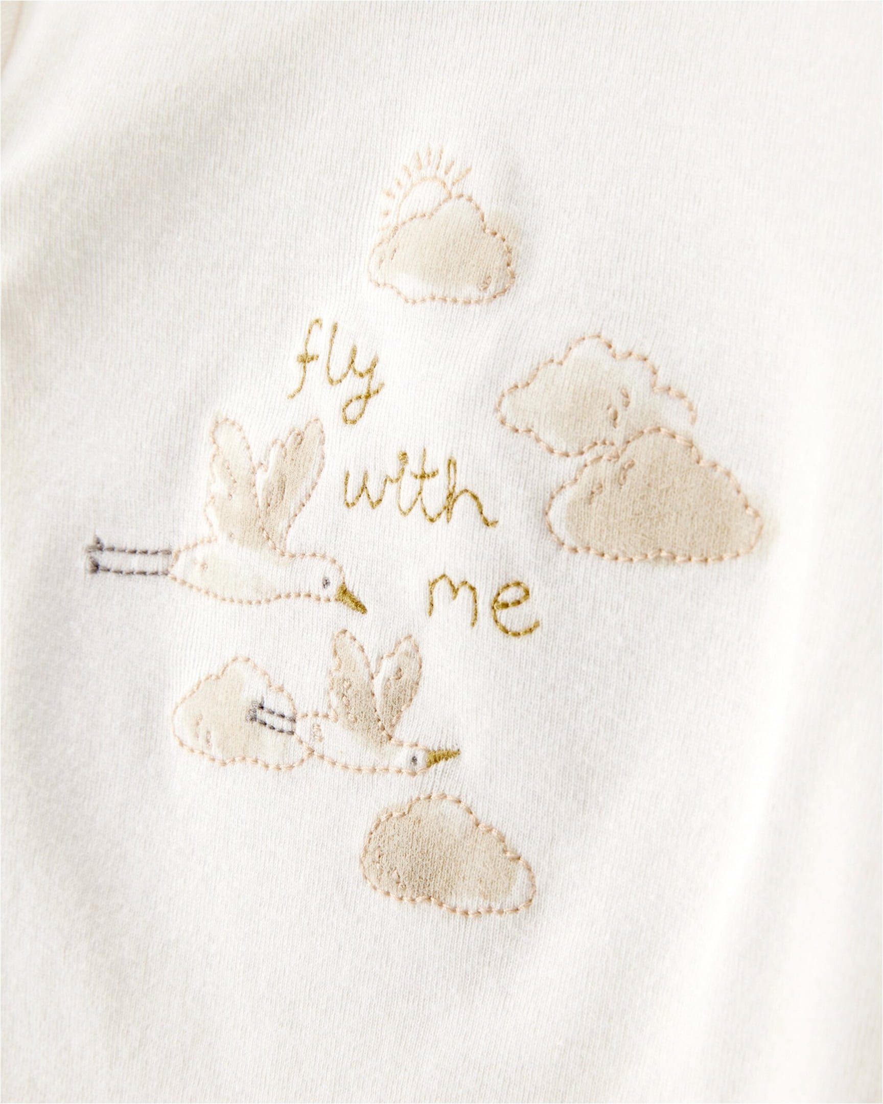 Carter's 2-tlg. Set Shirt langarm und Jogginghose Ringel Gänse Rippqualität