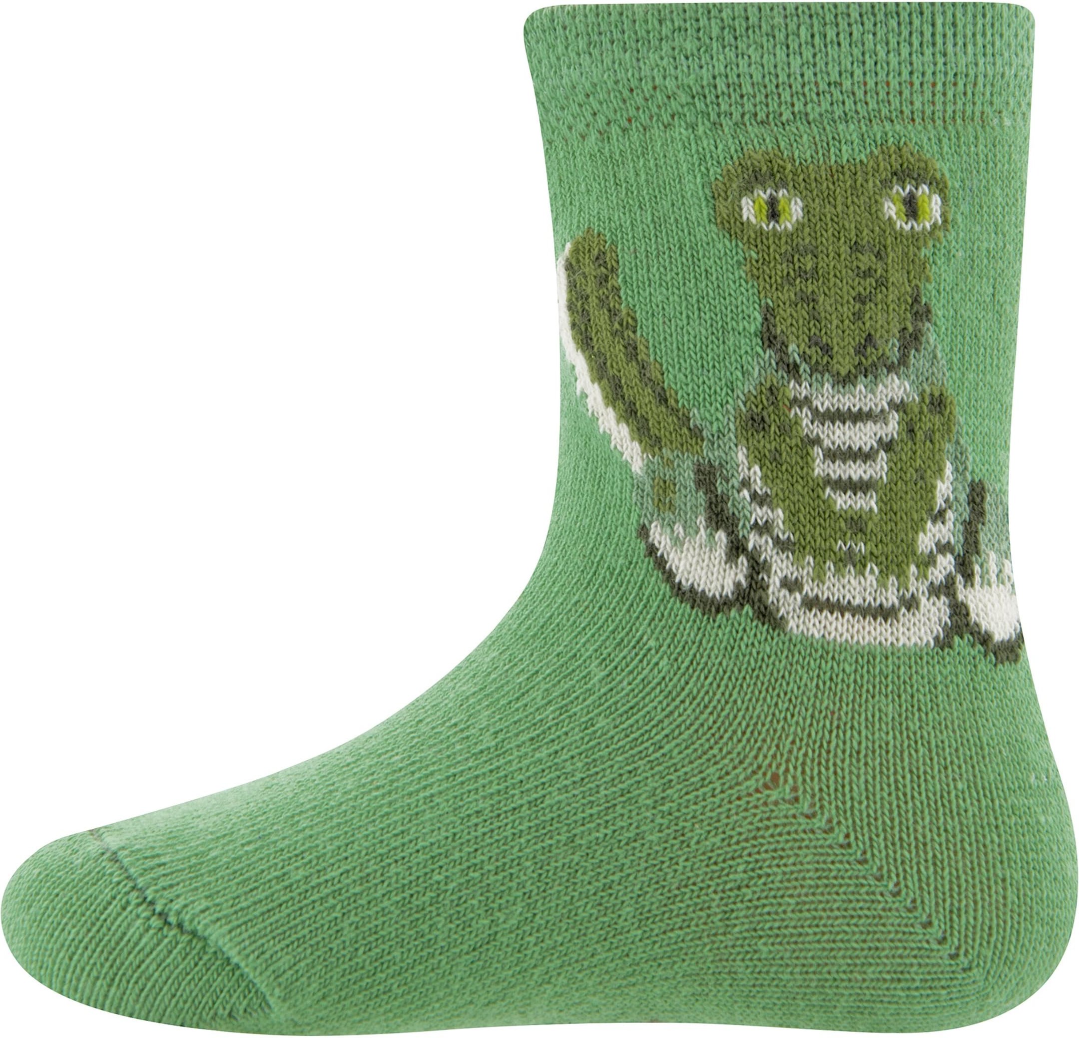Ewers 3er-Pack Socken Krokodil Ringel