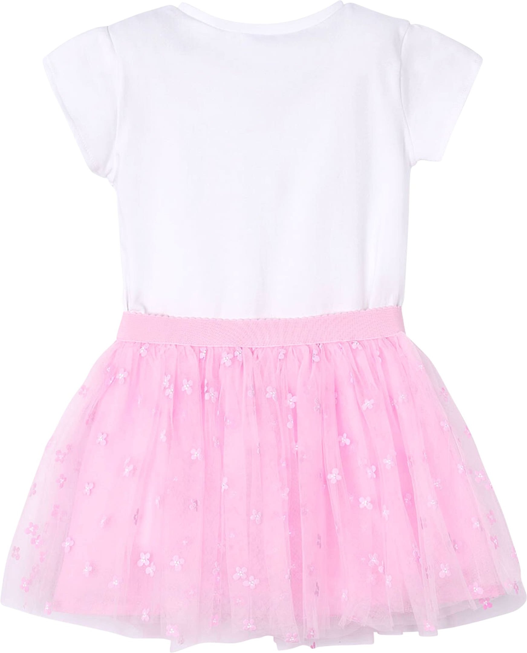 Mayoral 2-tlg. Set T-Shirt und Tüllrock Blumen