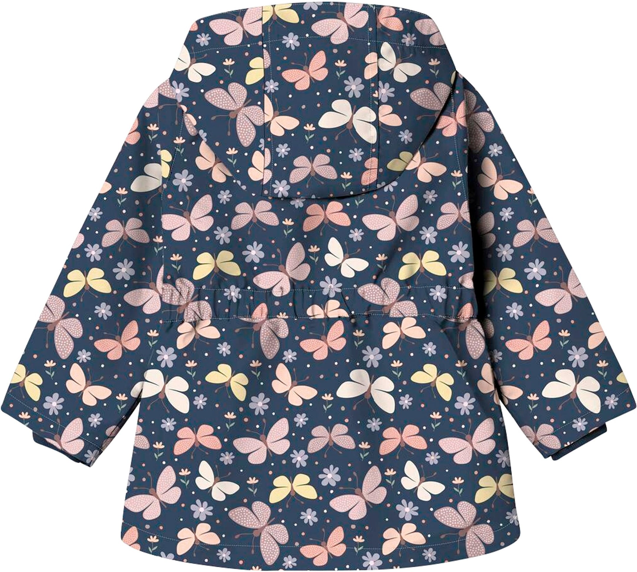 Name It Windbreaker mit abnehmbarer Kapuze Schmetterlinge