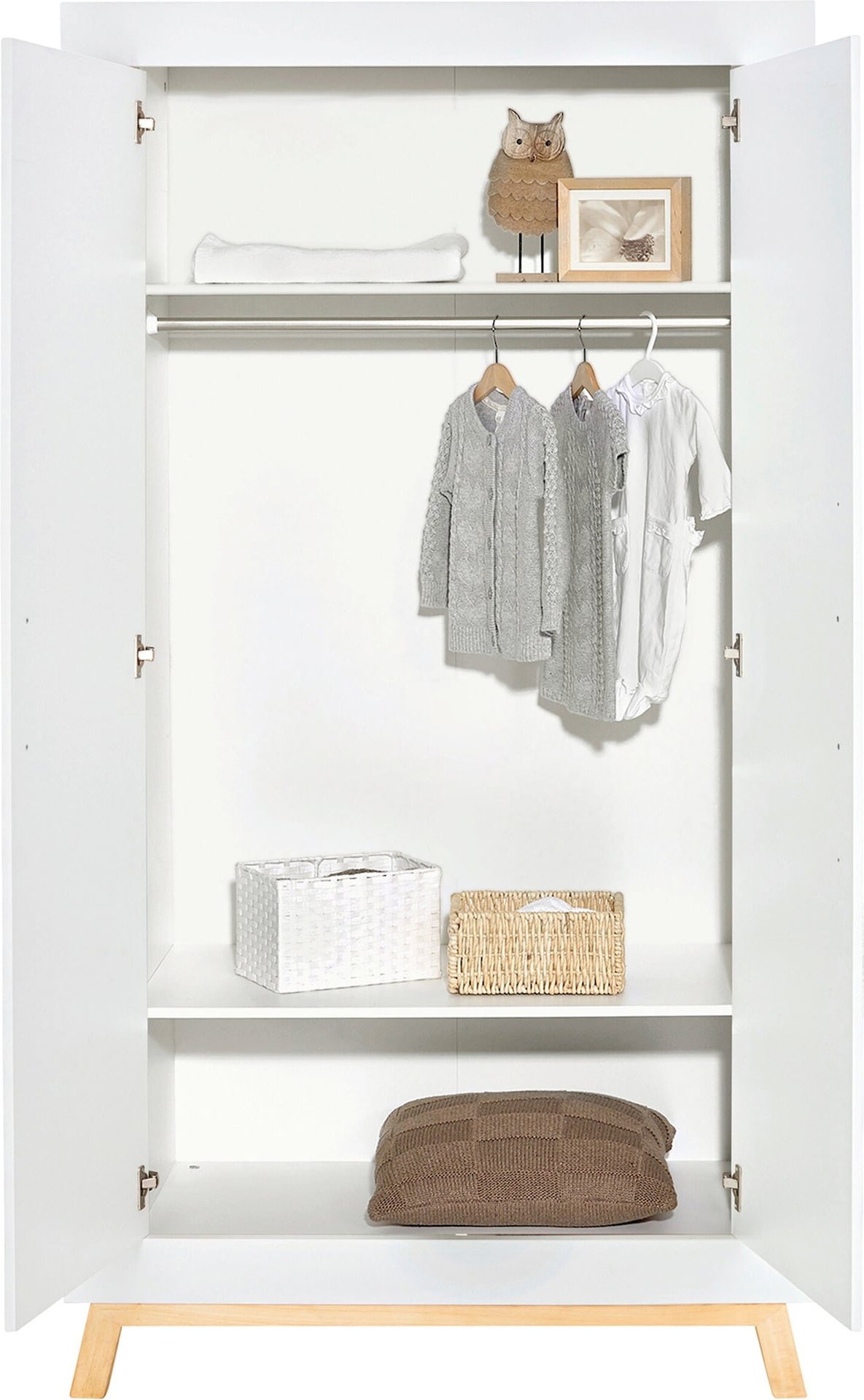 Schardt Kleiderschrank Miami white 2-türig