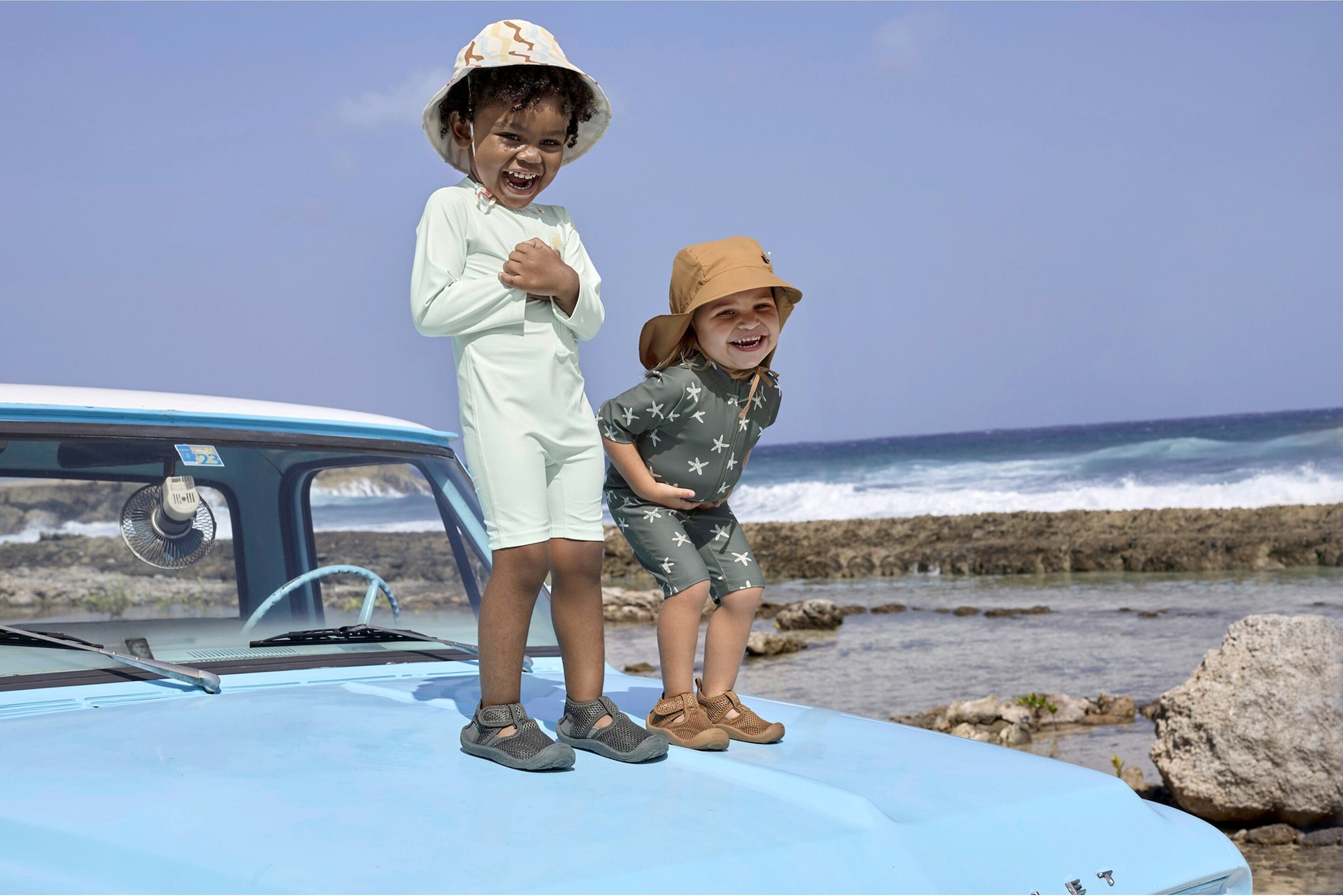 Lässig Schwimmanzug lang mit UV-Schutz Sonne