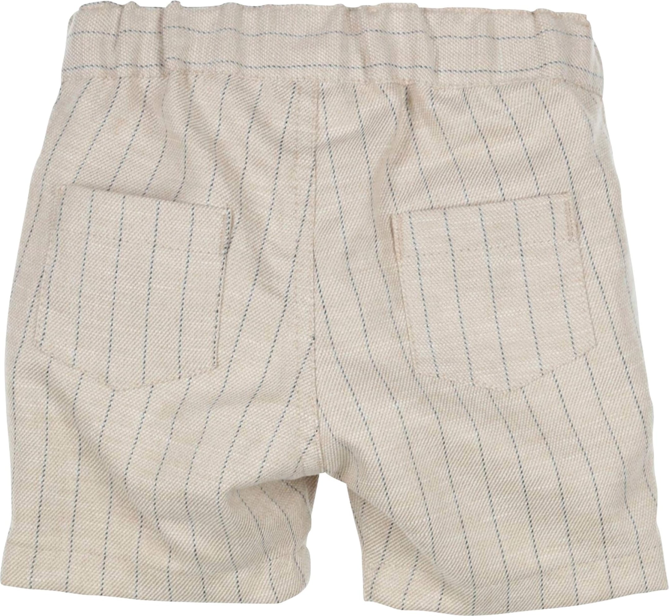 Gymp Shorts mit Leinenanteil Nadelstreifen