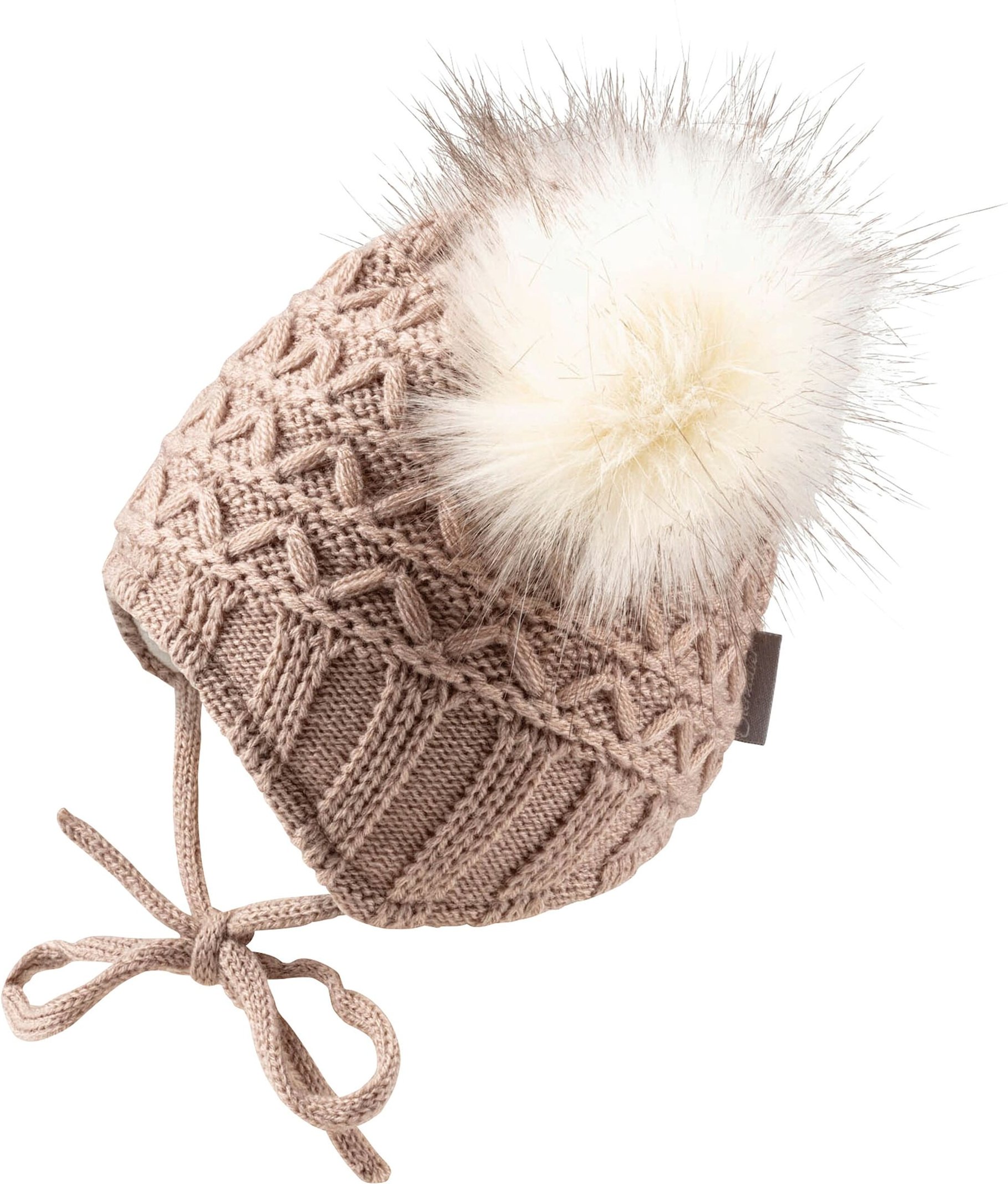 Sterntaler Winter-Strickmütze Bommel