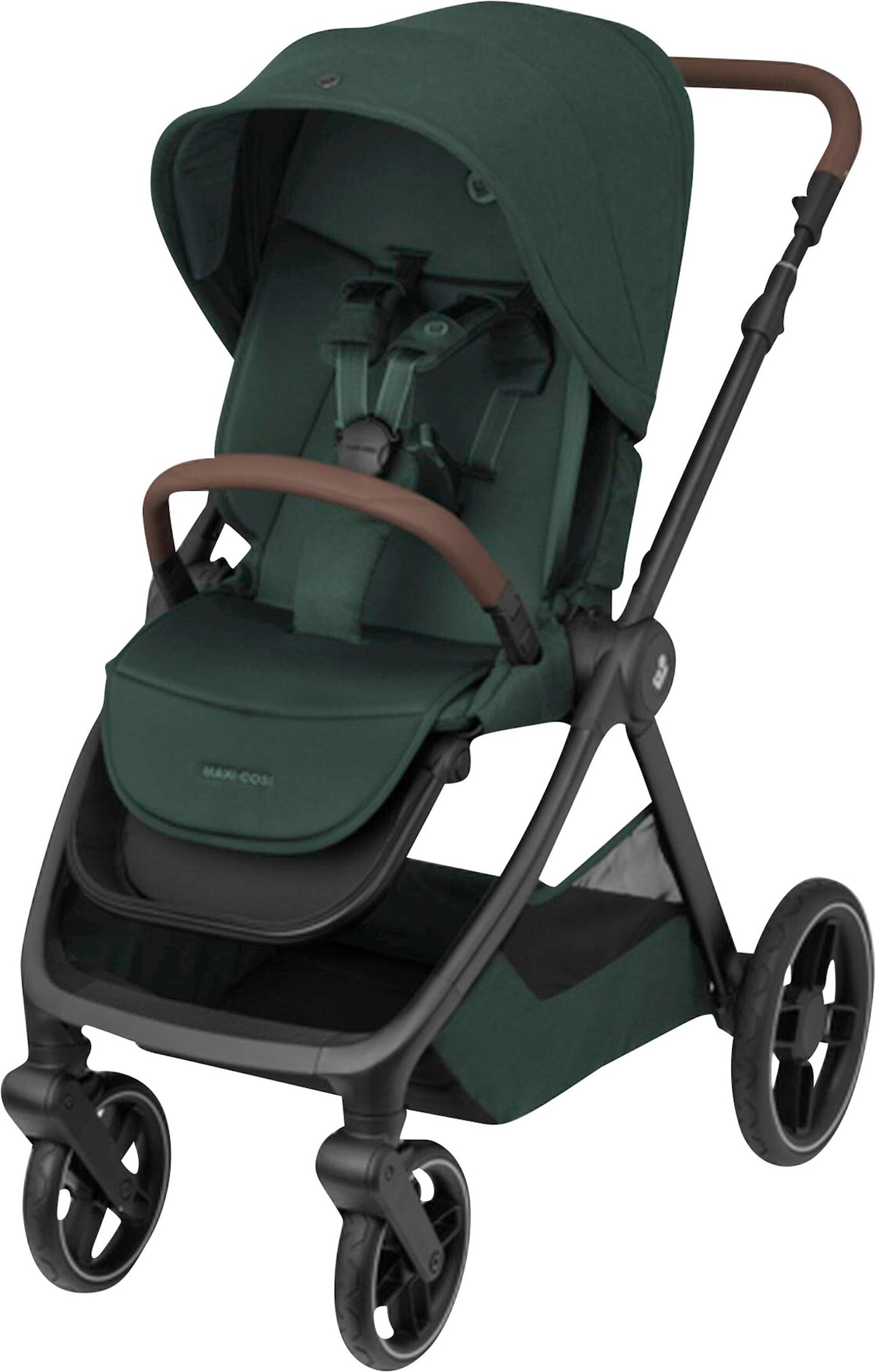 Maxi-Cosi Kombikinderwagen Oxford+ Travel-Set inkl. Pebble 360 Pro 2, Familyfix 360 Pro und Zubehör-Set gruen