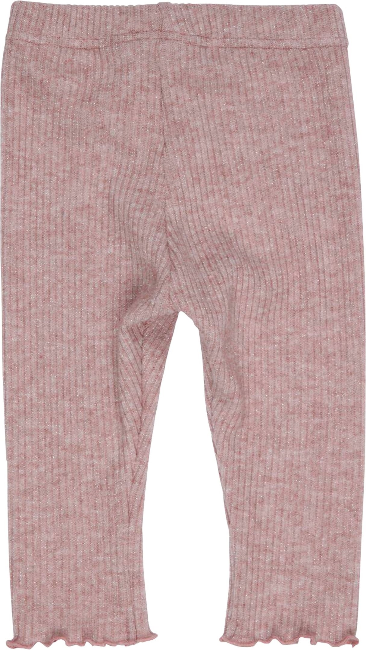 Gymp Strick-Leggings mit Lurex Rippqualität