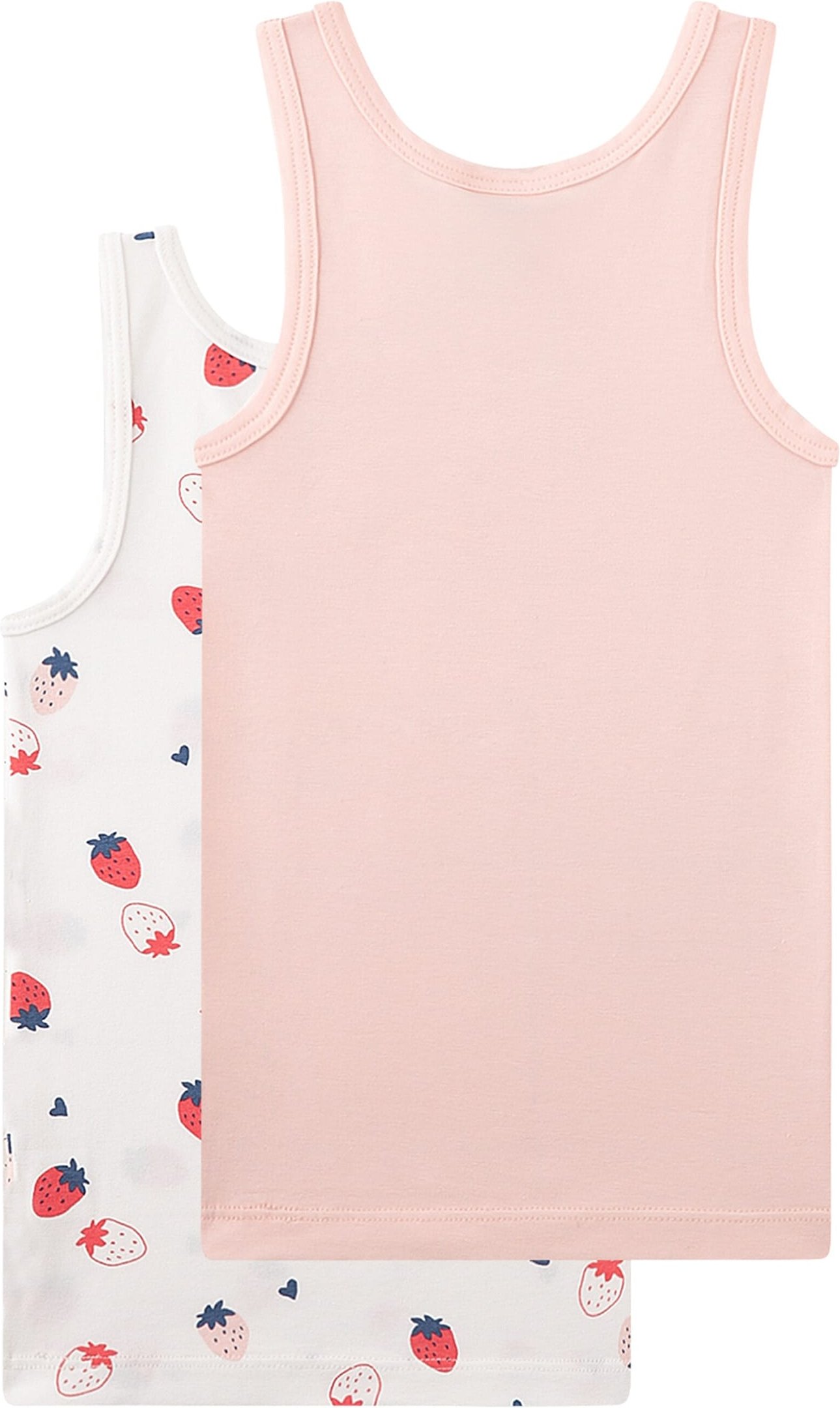 Sanetta 2er-Pack Unterhemden Erdbeeren