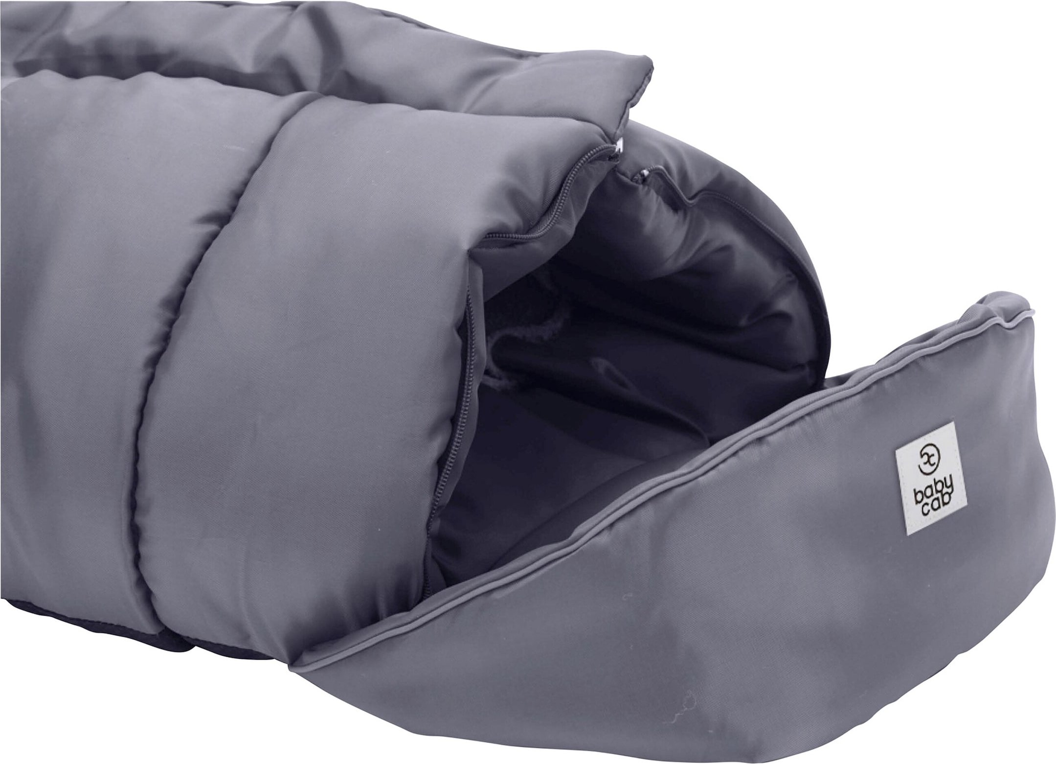 Babycab Winterfußsack Lahti für Kinderwagen grau