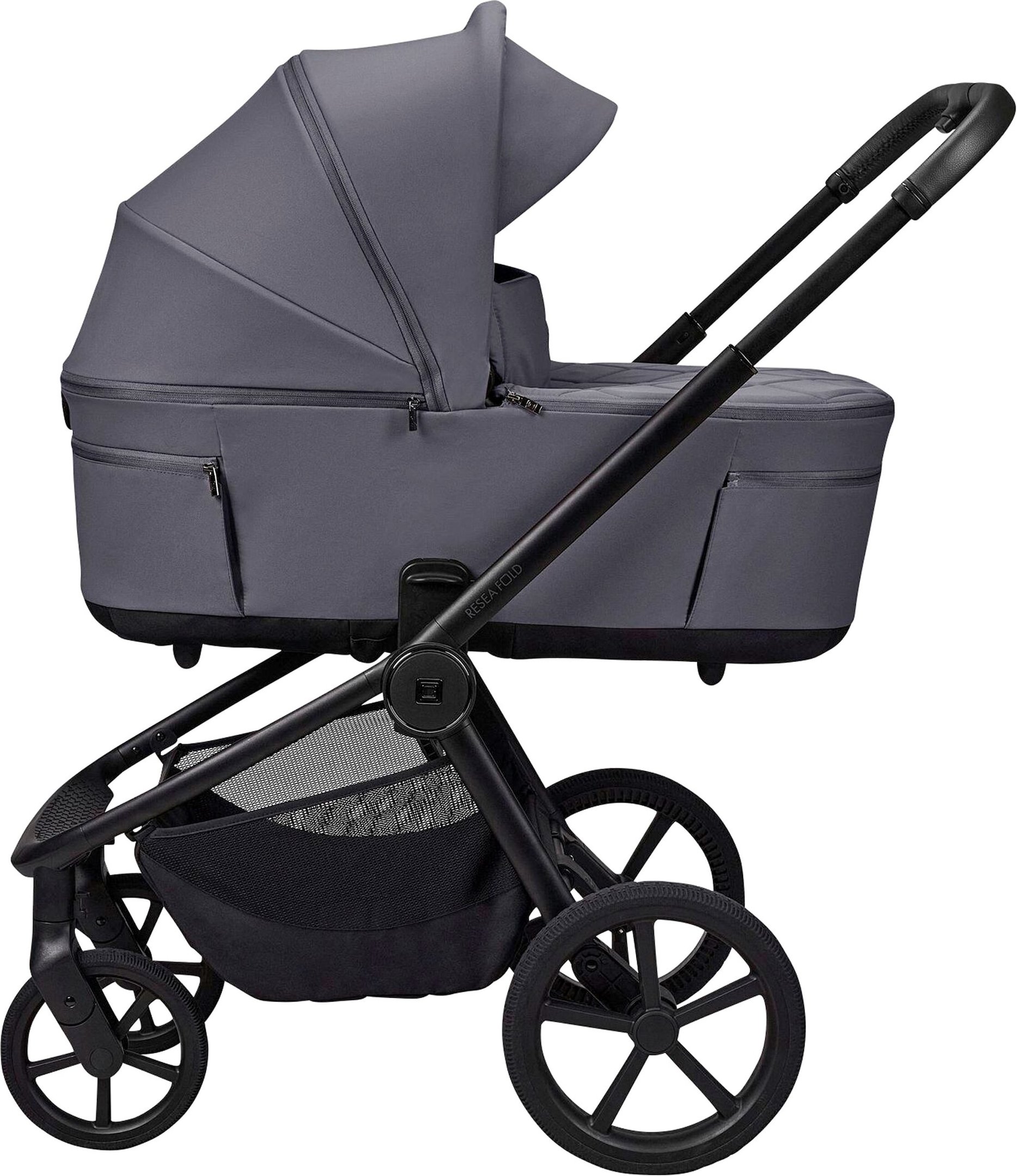 Moon Diamond Kombikinderwagen Resea FOLD grau